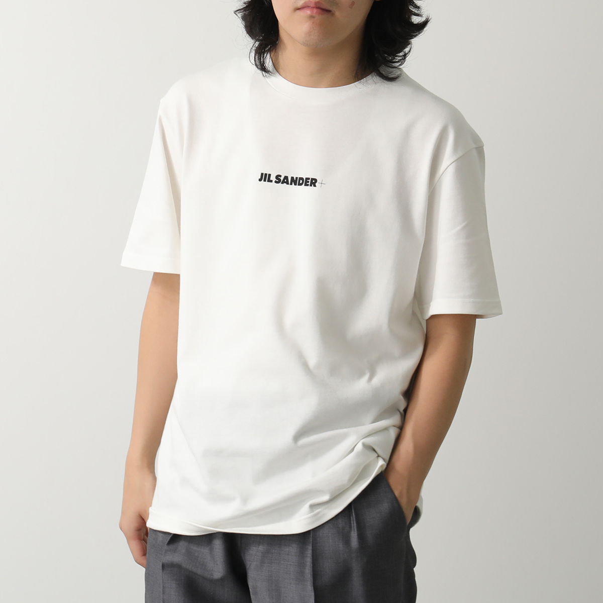 【即発】JIL SANDER Tシャツ 半袖 J47GC0156 J20103 102 楽天市場】ジルサンダー JIL SANDER Tシャツ 半袖 メンズ
