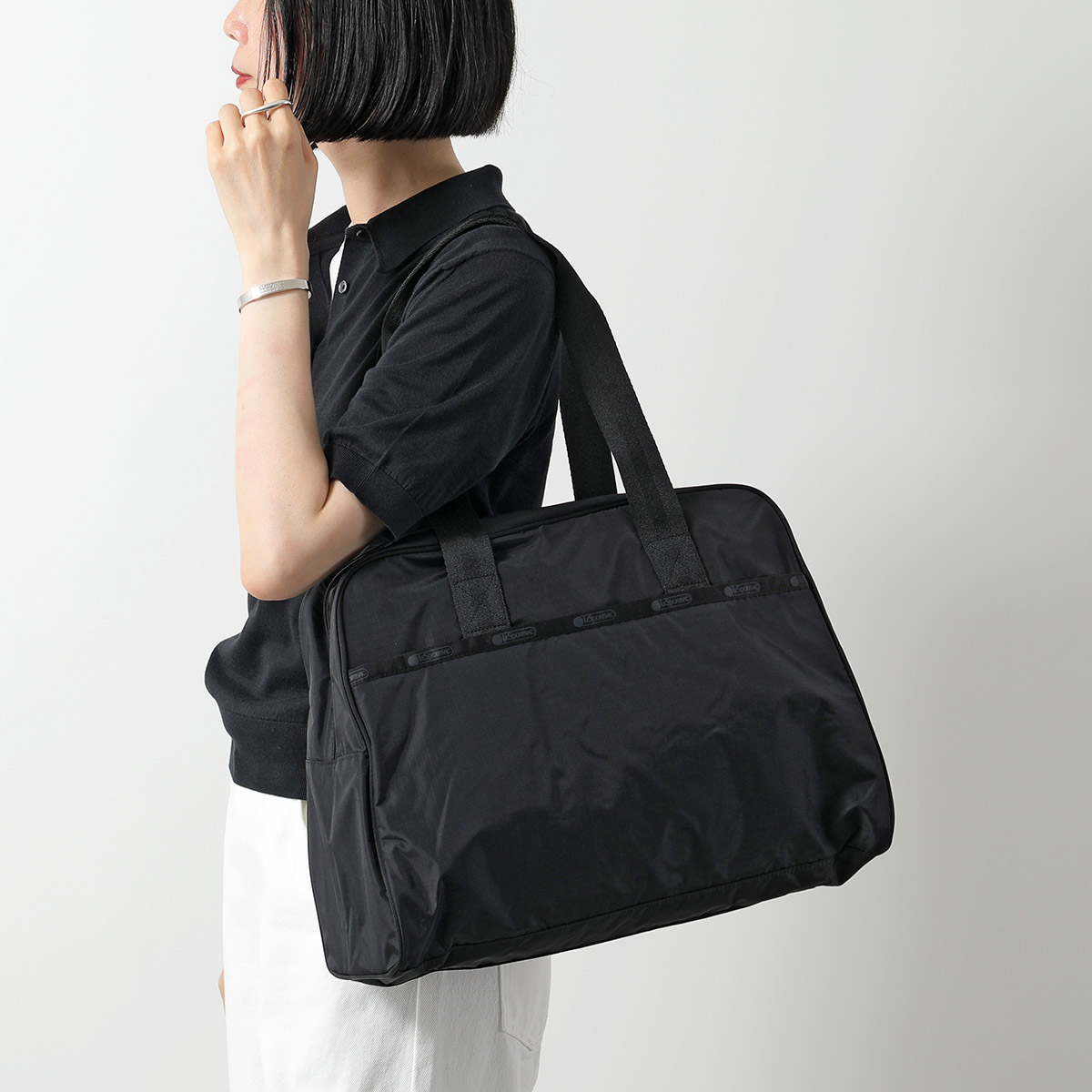 LESPORTSAC レスポートサック ボストンバッグ ナイロン 大容量