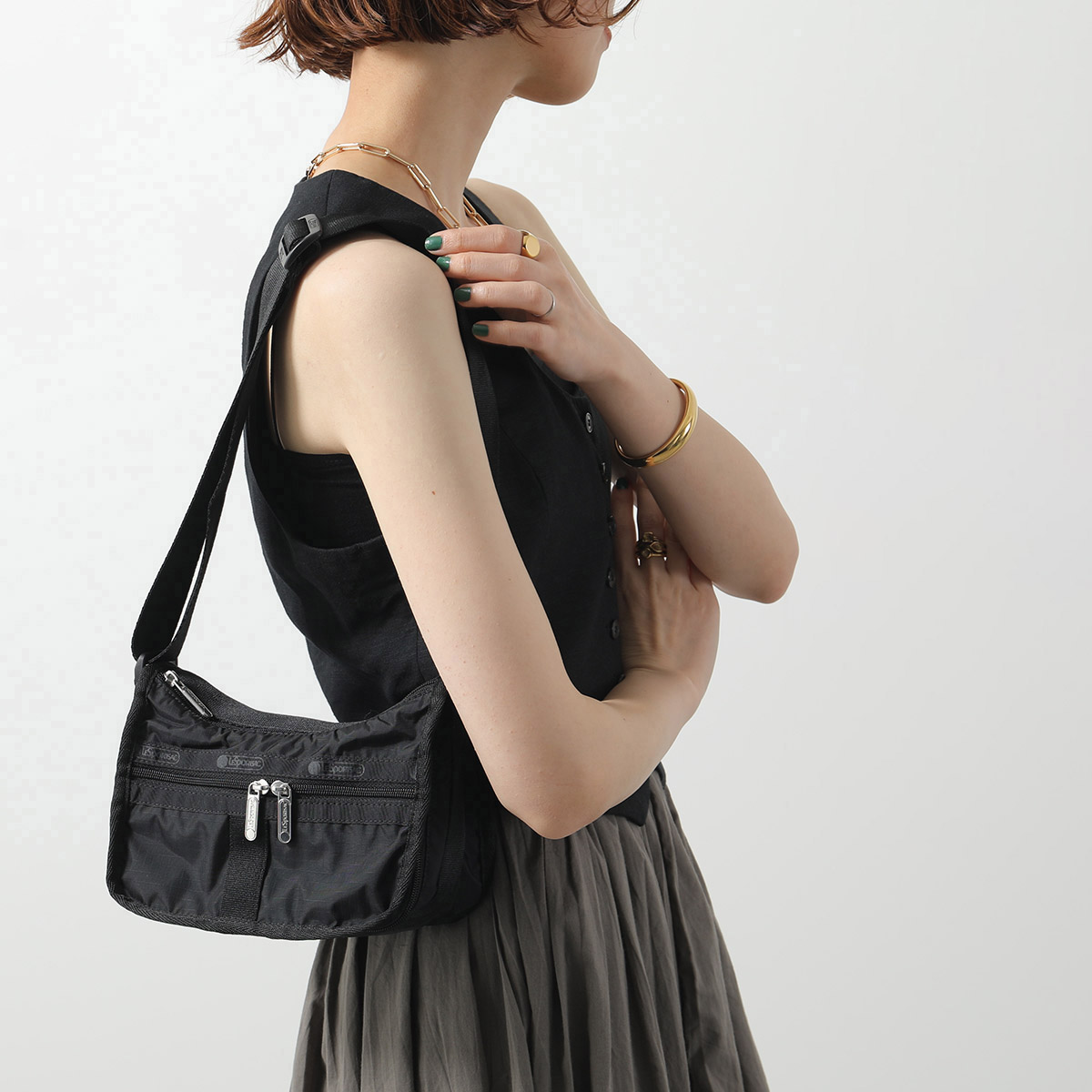 LeSportsacショルダーバッグ SMALL EVERYDAY BAG 1010 Small Everyday Bag - Brilliant Botanical print – LeSportsac
