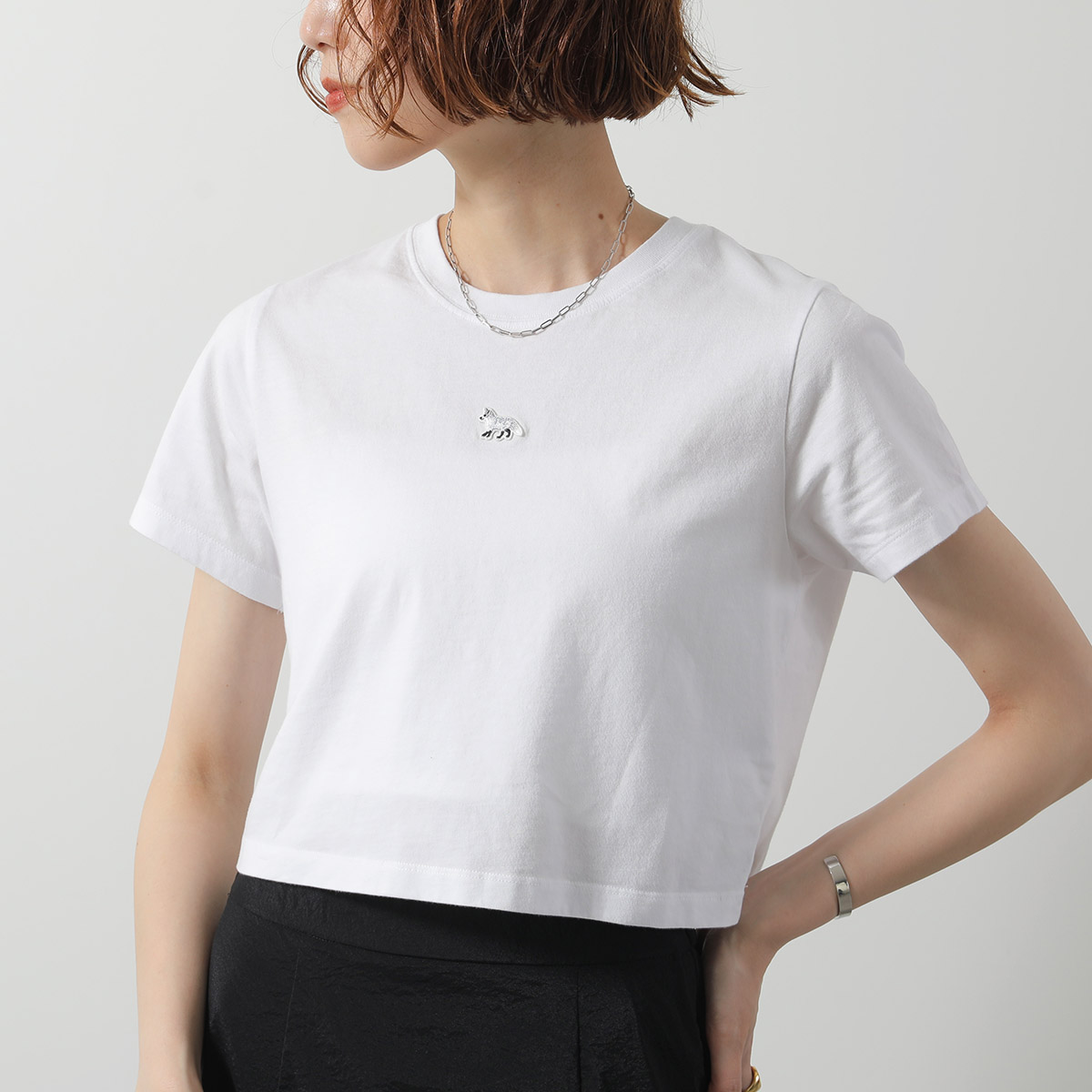 楽天市場】MAISON KITSUNE メゾンキツネ 半袖Tシャツ DRESSED