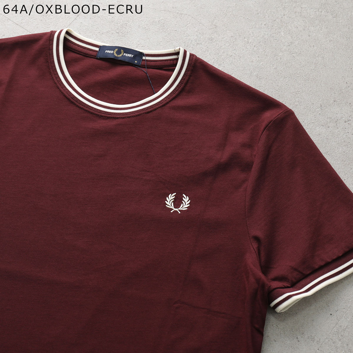 FRED PERRY（フレッドペリー） Tシャツ TWIN TIPPED T-SHIRT M1588 