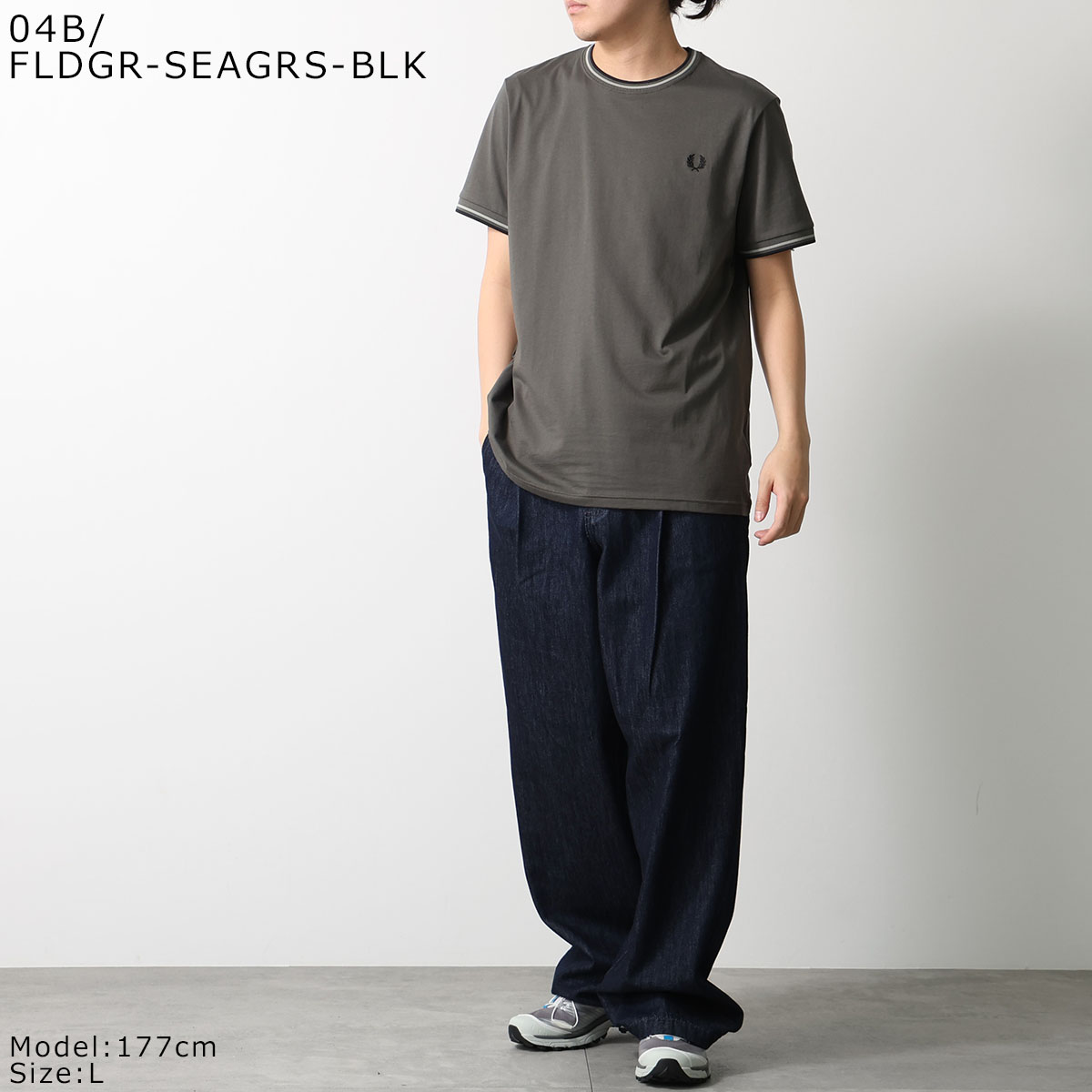 FRED PERRY（フレッドペリー） Tシャツ TWIN TIPPED T-SHIRT M1588