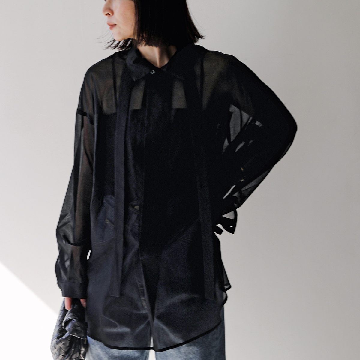 oll オール 長袖 シャツ VEIL pullover shirt 510-05011 oll オール 長袖 シャツ VEIL pullover shirt 510-05011