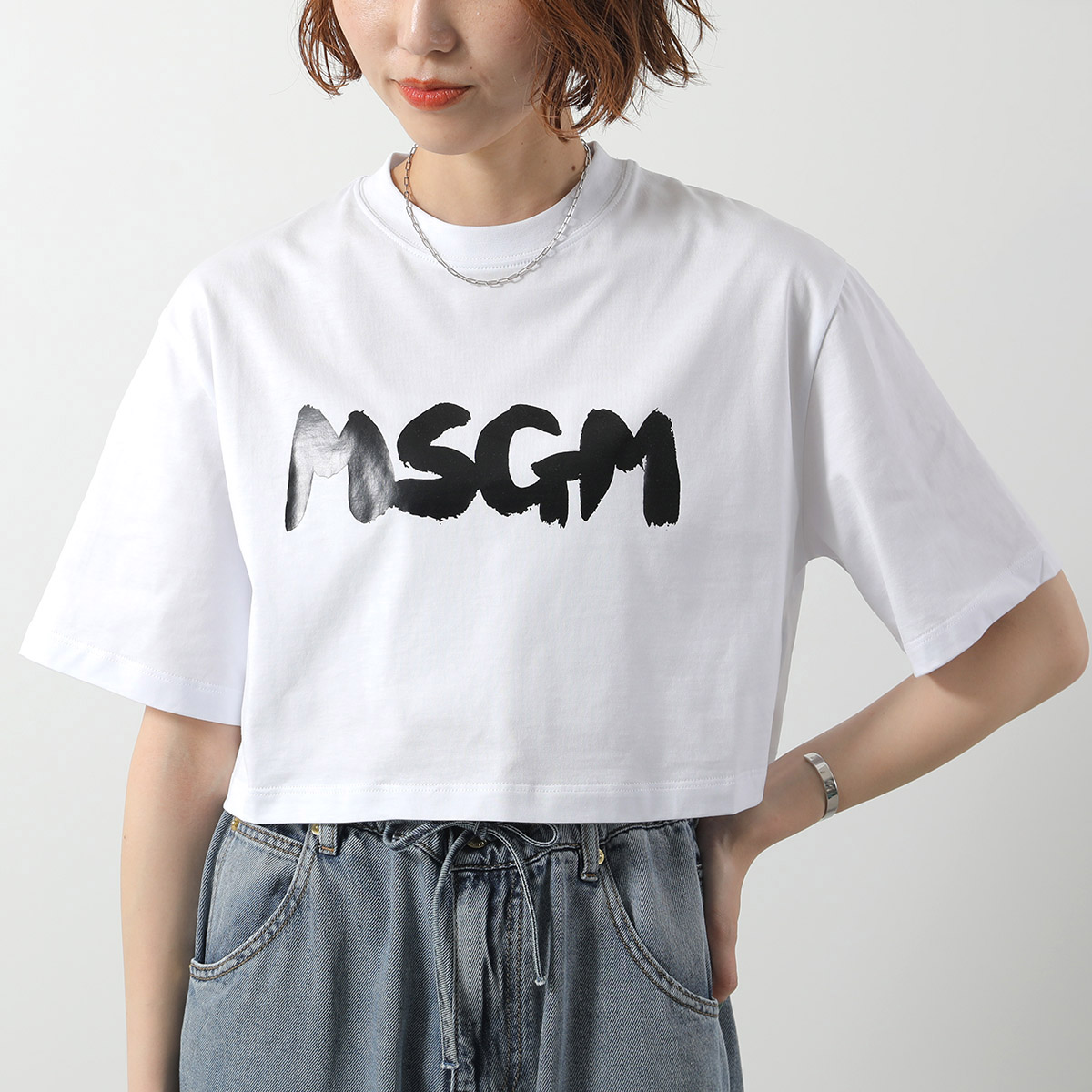 リピーター様 美品 エムエスジーエム MSGM トップス エムエスジーエム(MSGM)エムエスジーエム カットソー 衣料品