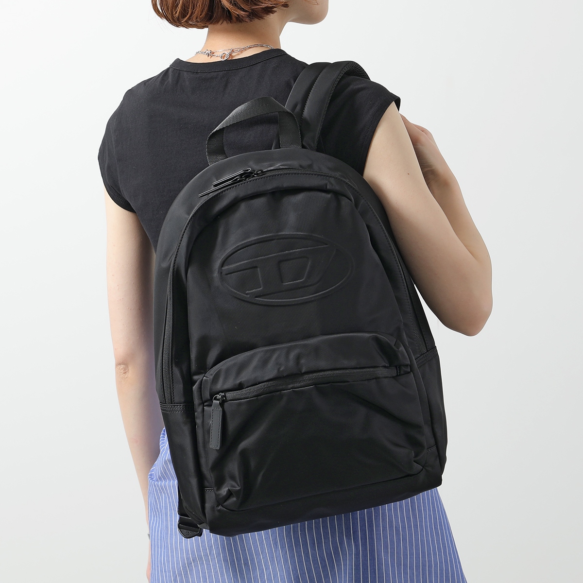 現行美品✨ ディーゼル THAI ナイロン バックパック メンズ ブラック DIESEL®】メンズ バックパック｜ディーゼル公式オンラインストア