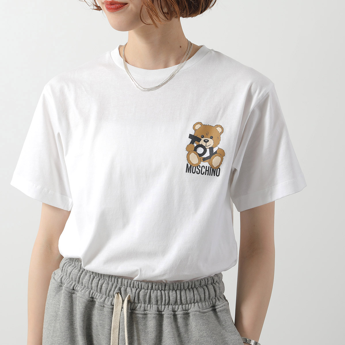 MOSCHINO モスキーノ Tシャツ 夏 半袖 - メルカリ