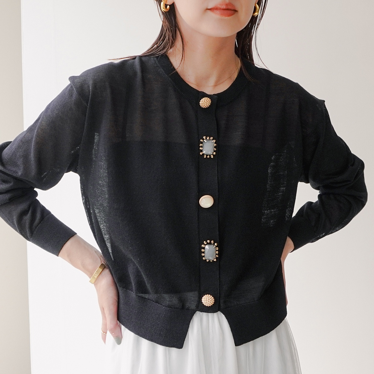Torrazzo Donna TORRAZZO DONNA トラッゾドンナ カーディガン