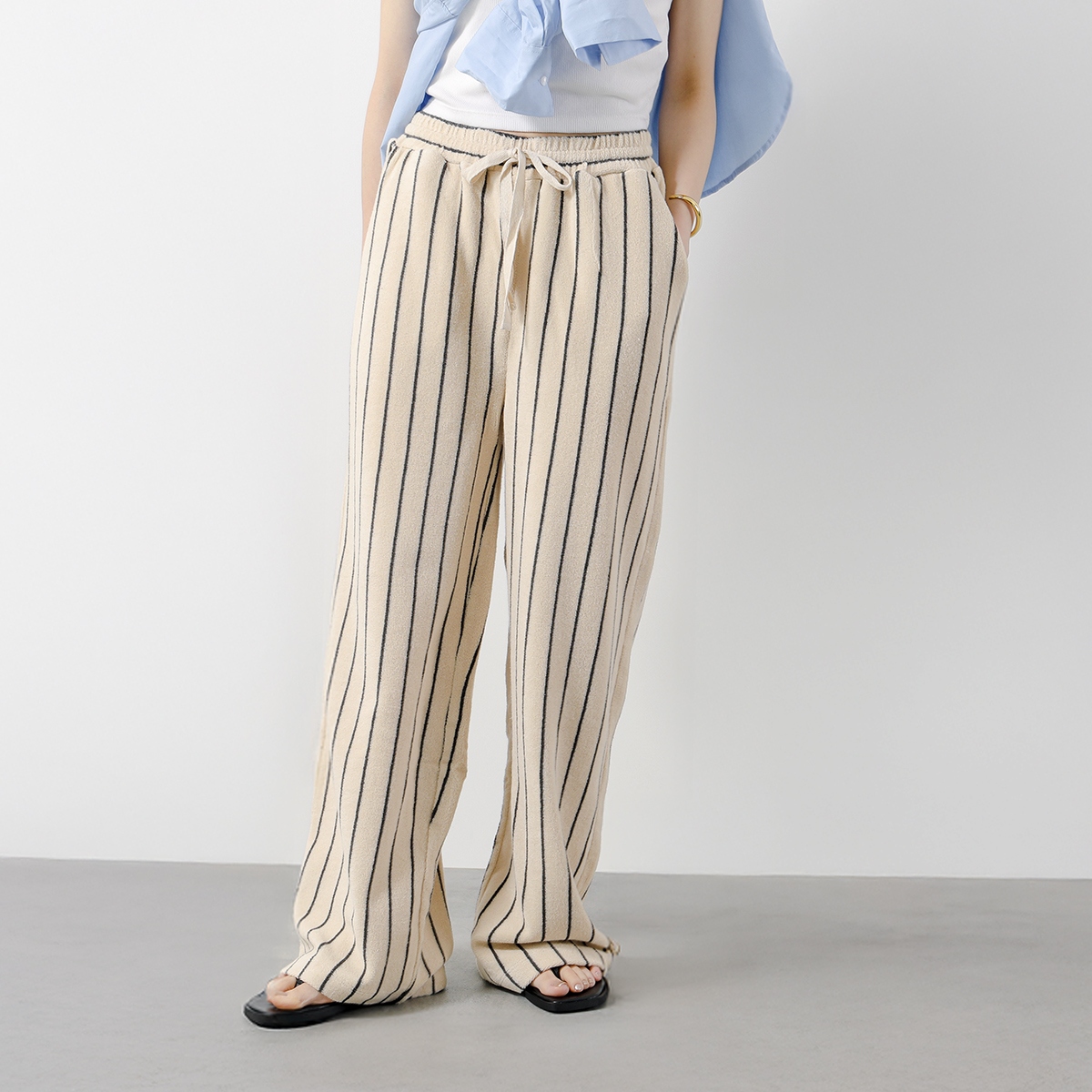 新品　BONGUSTA ボングスタ　long pants BONGUSTA ボングスタ イージーパンツ NARAM PANTS ナラム パンツ