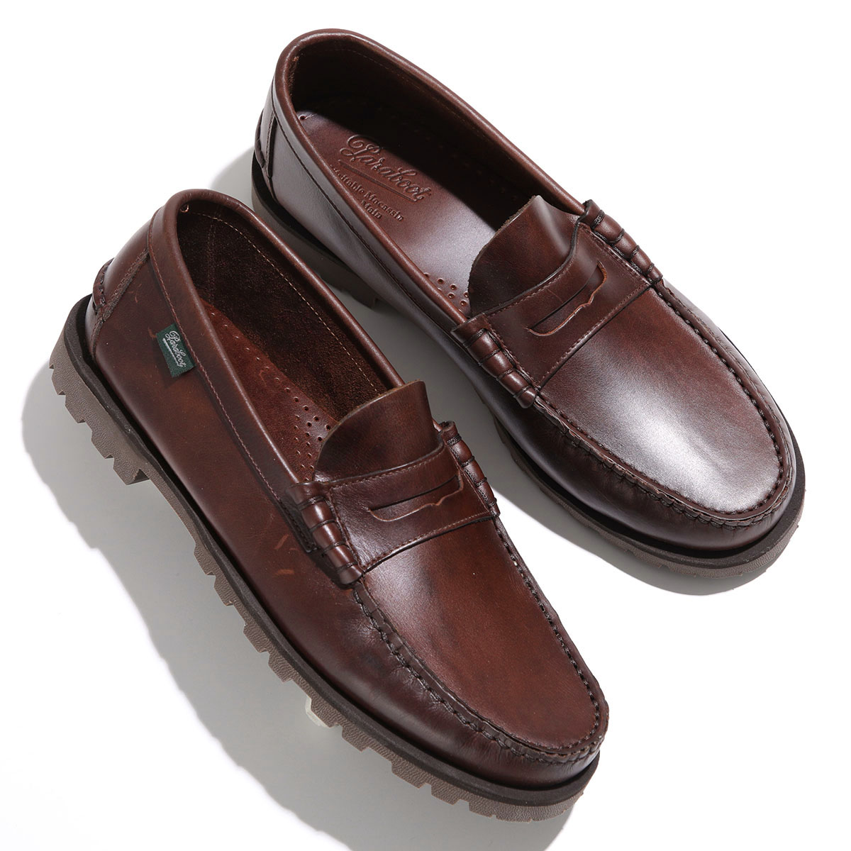 ★韓国の人気★【Paraboot】★CORAUX アメリカ ローファー★ 楽天市場】【ポイント10倍＋5倍】パラブーツ ローファー コロー