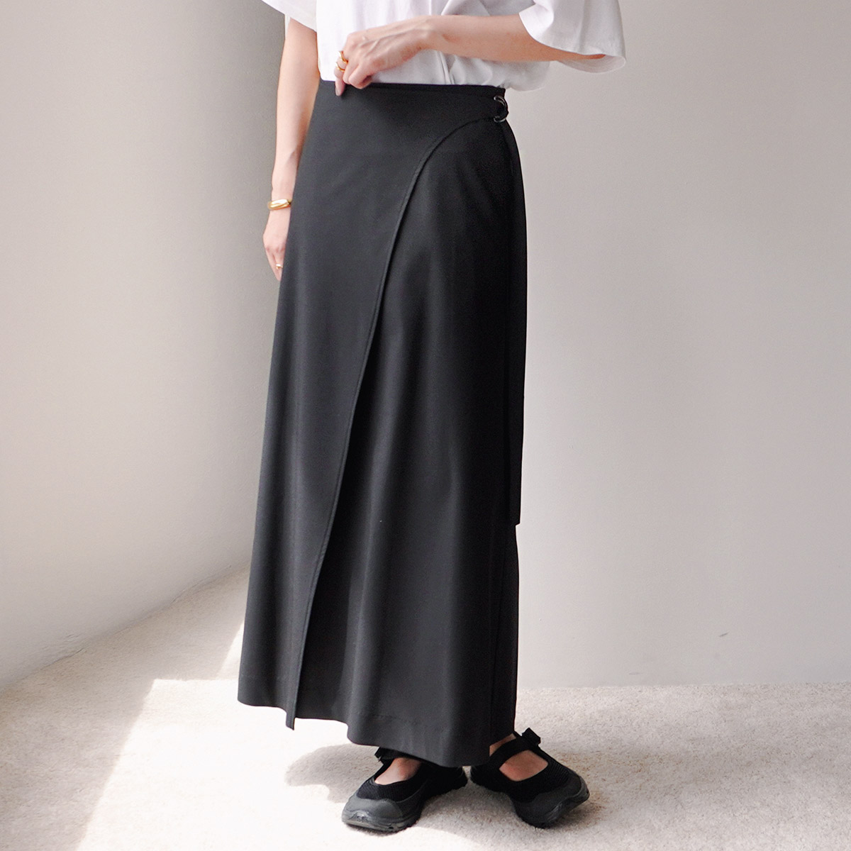 Acuta（アクータ） ラップスカート 10091747 レディース ストレッチ