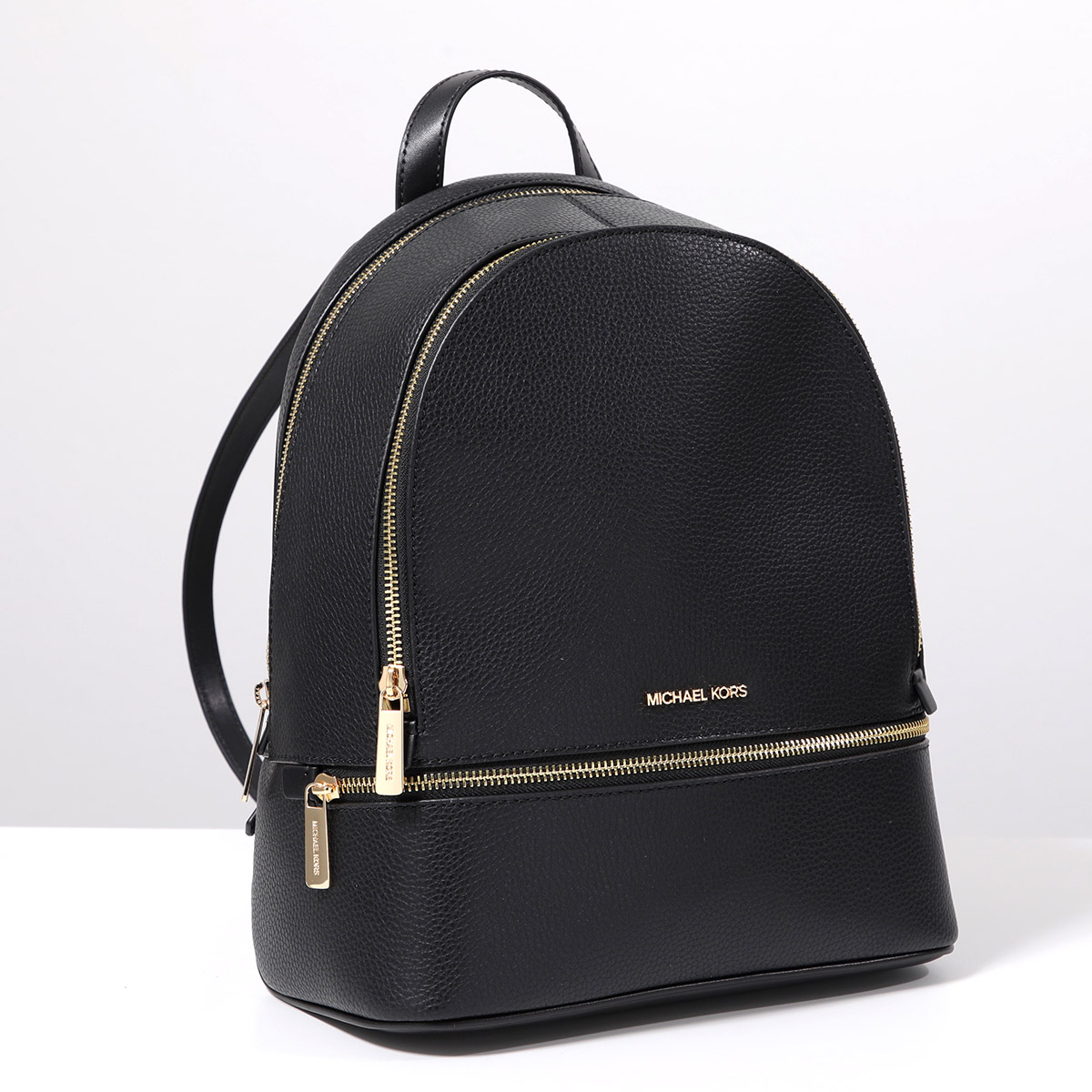 ✨極美品✨マイケルコース　リュック　バックパック　レザー　シボ革　ブラック MICHAEL KORS マイケルコース バックパック 35S5GRAB2