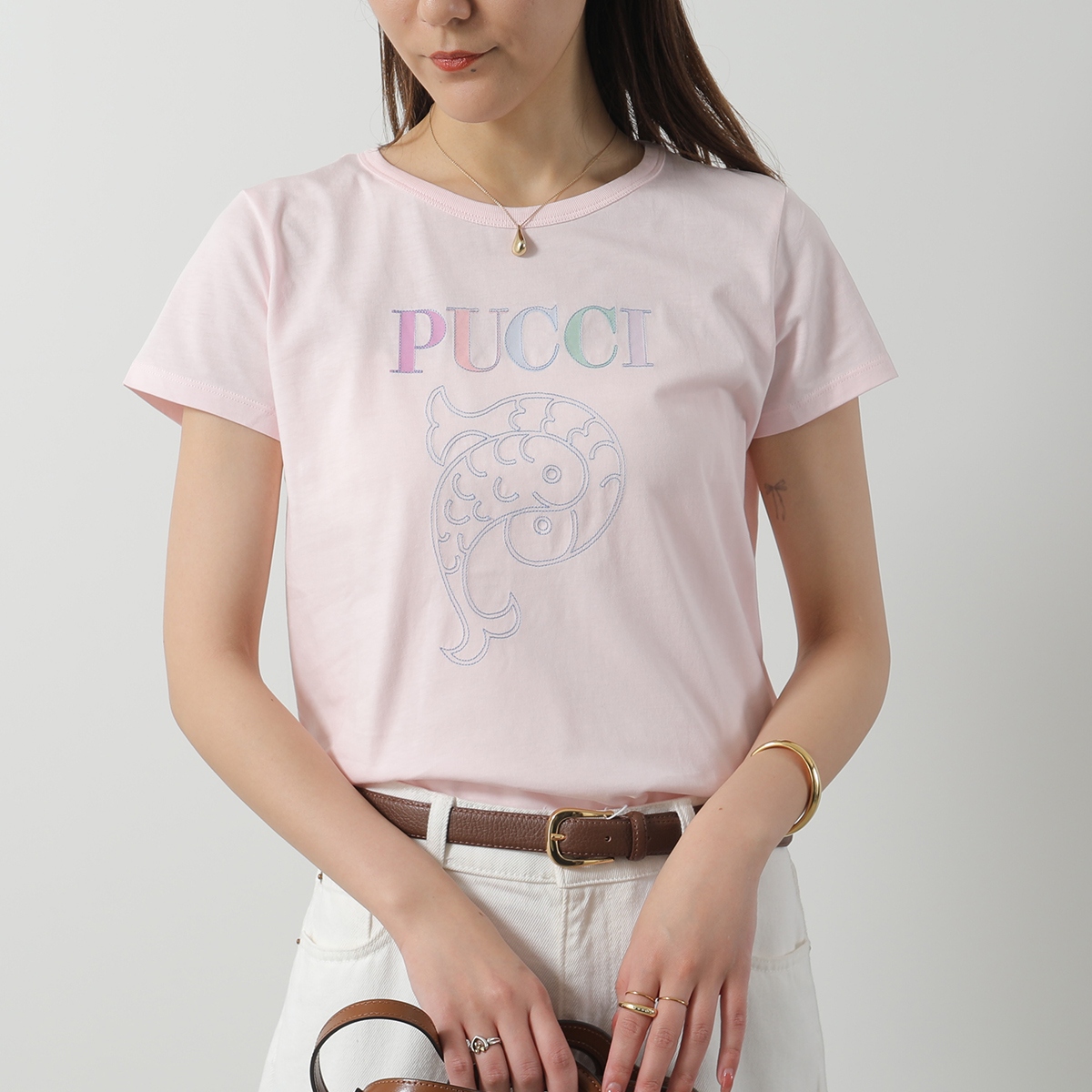 EMILIO PUCCI KIDS エミリオプッチ キッズ Tシャツ PW8A11 Z1751