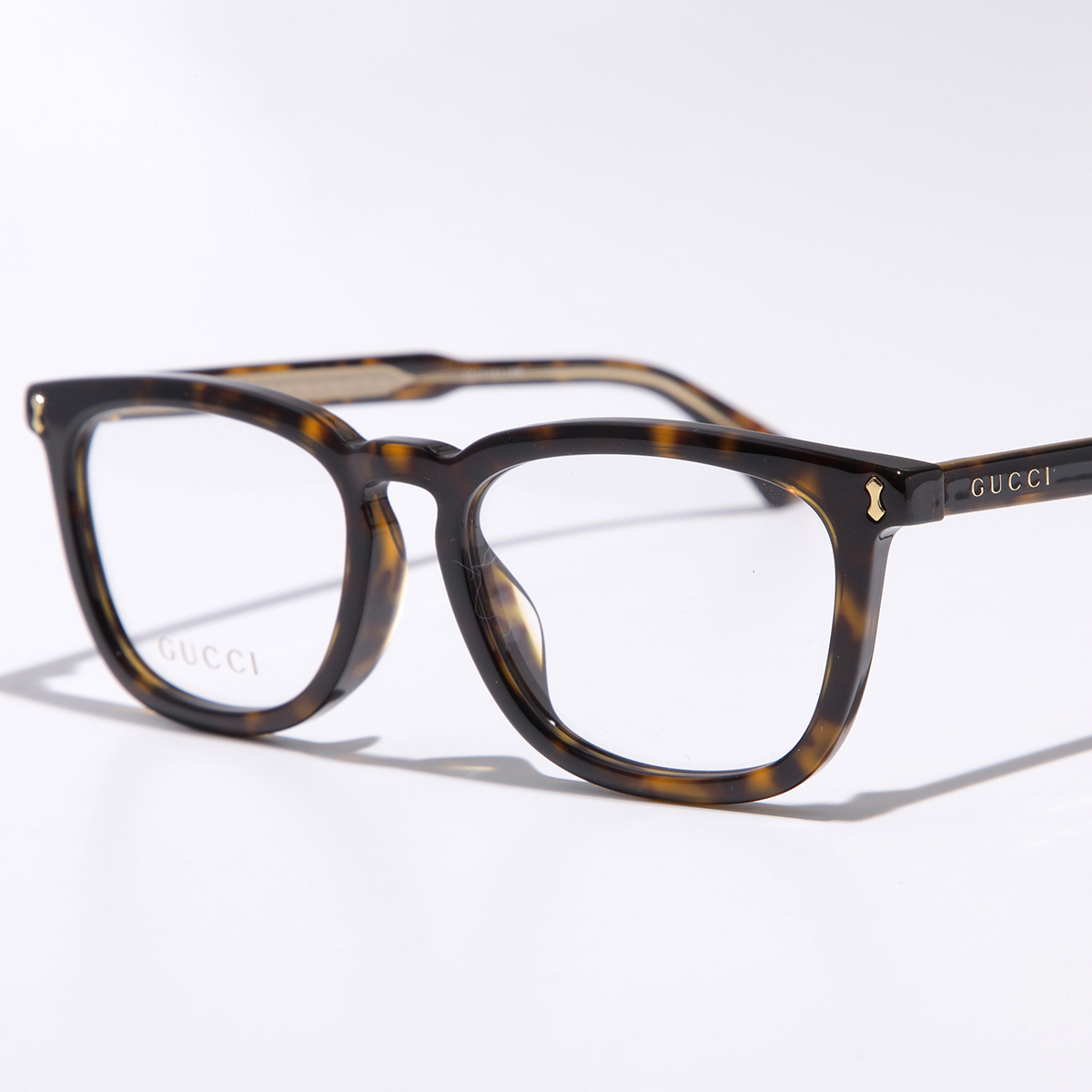 GUCCI（グッチ） メガネ GG0126OA メンズ ウェリントン型 セルフレーム