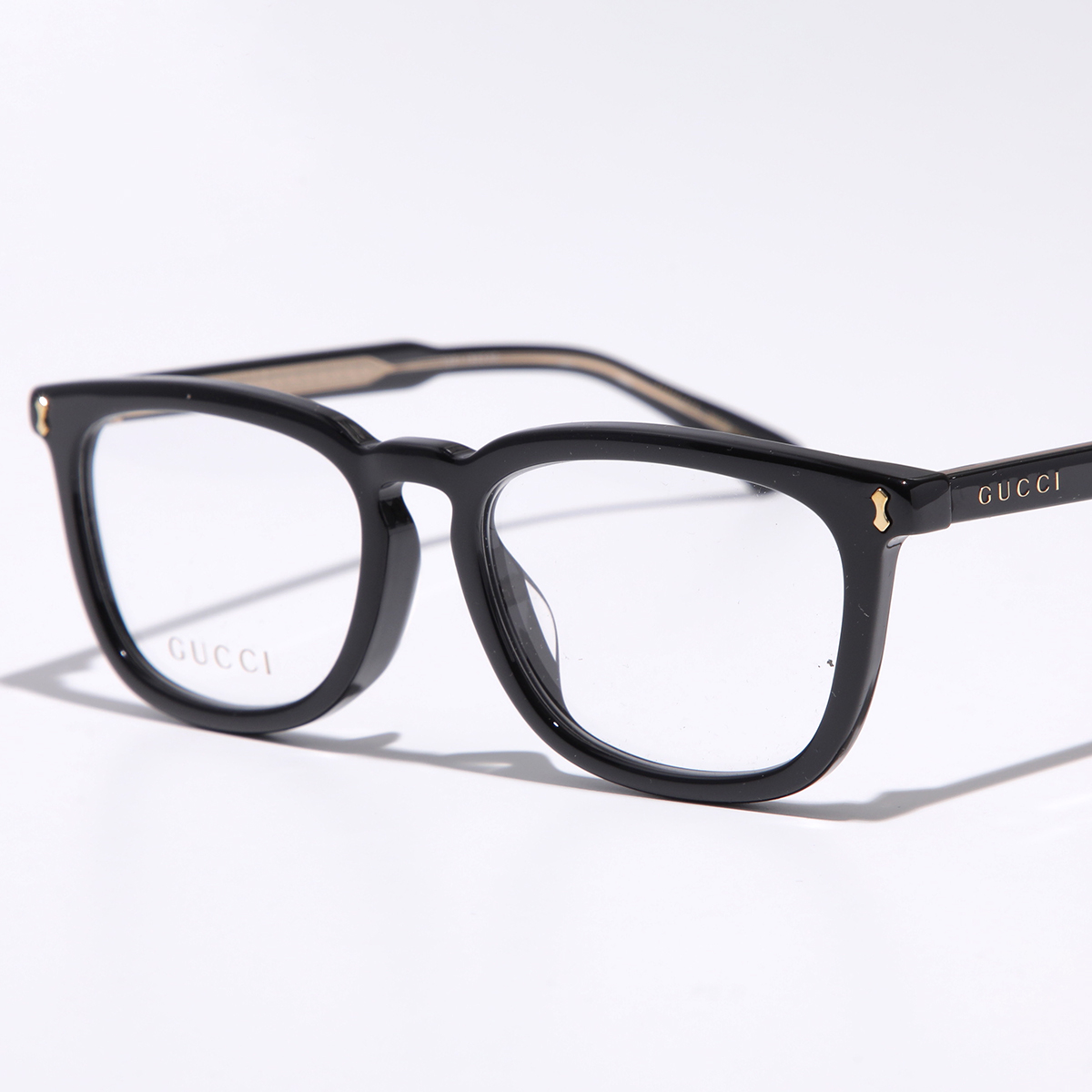 GUCCI（グッチ） メガネ GG0126OA レディース ウェリントン型 セル