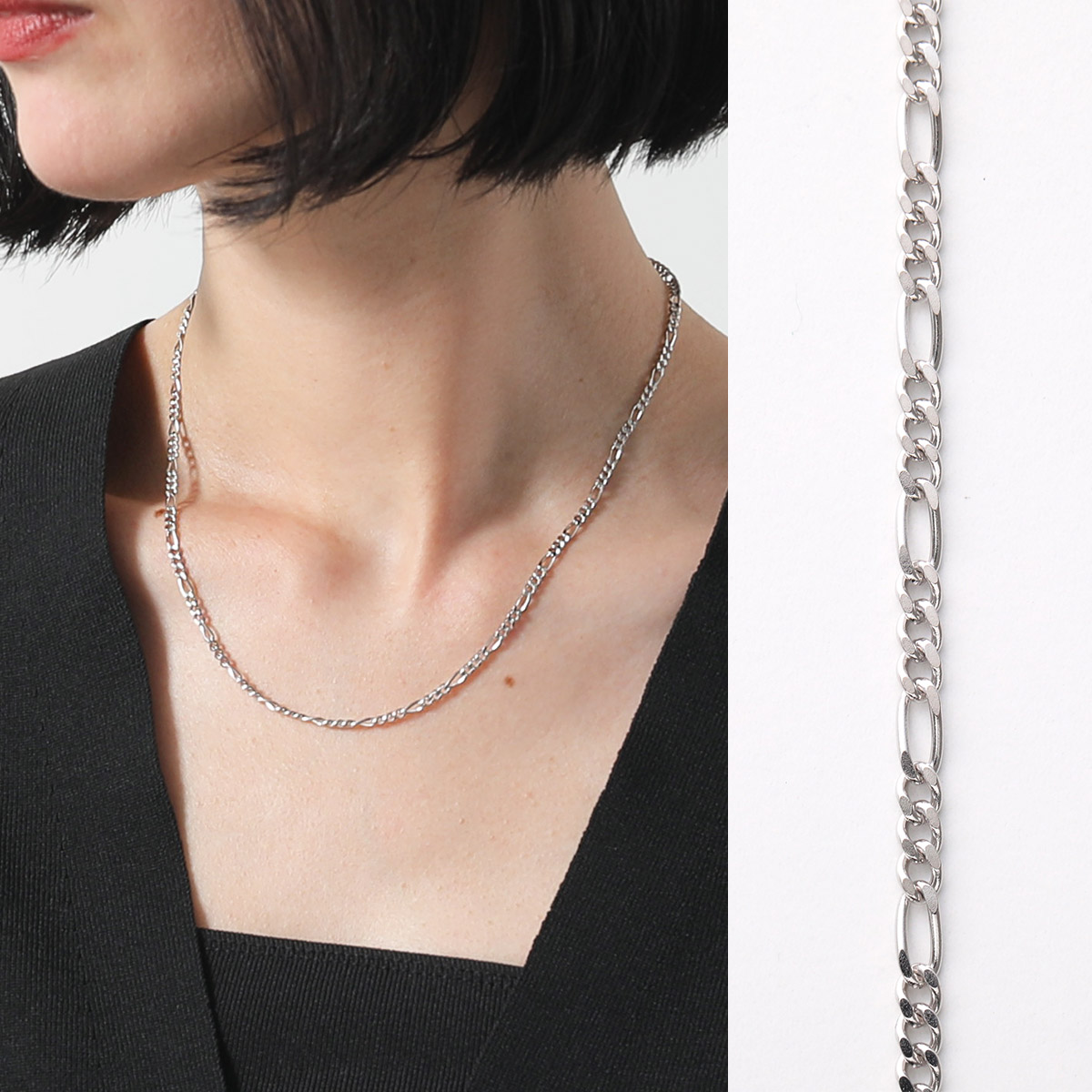 TOM WOOD TOMWOOD トムウッド ネックレス Bo Chain Slim 18inch