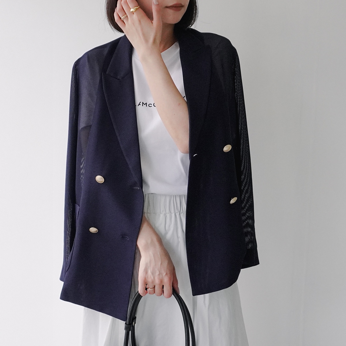 Dignite Collier ジャケット 80254200 メッシュ Dignite Collier ディニテコリエ ジャケット 80254200