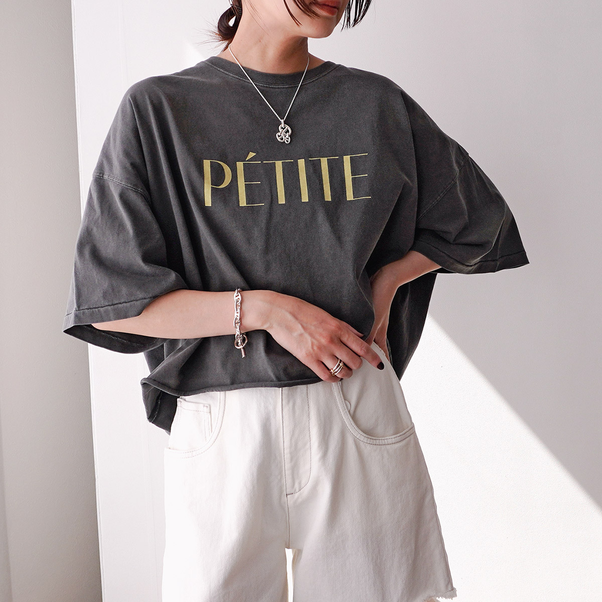 MICA&DEAL（マイカアンドディール） マイカ＆ディール Tシャツ PETITE