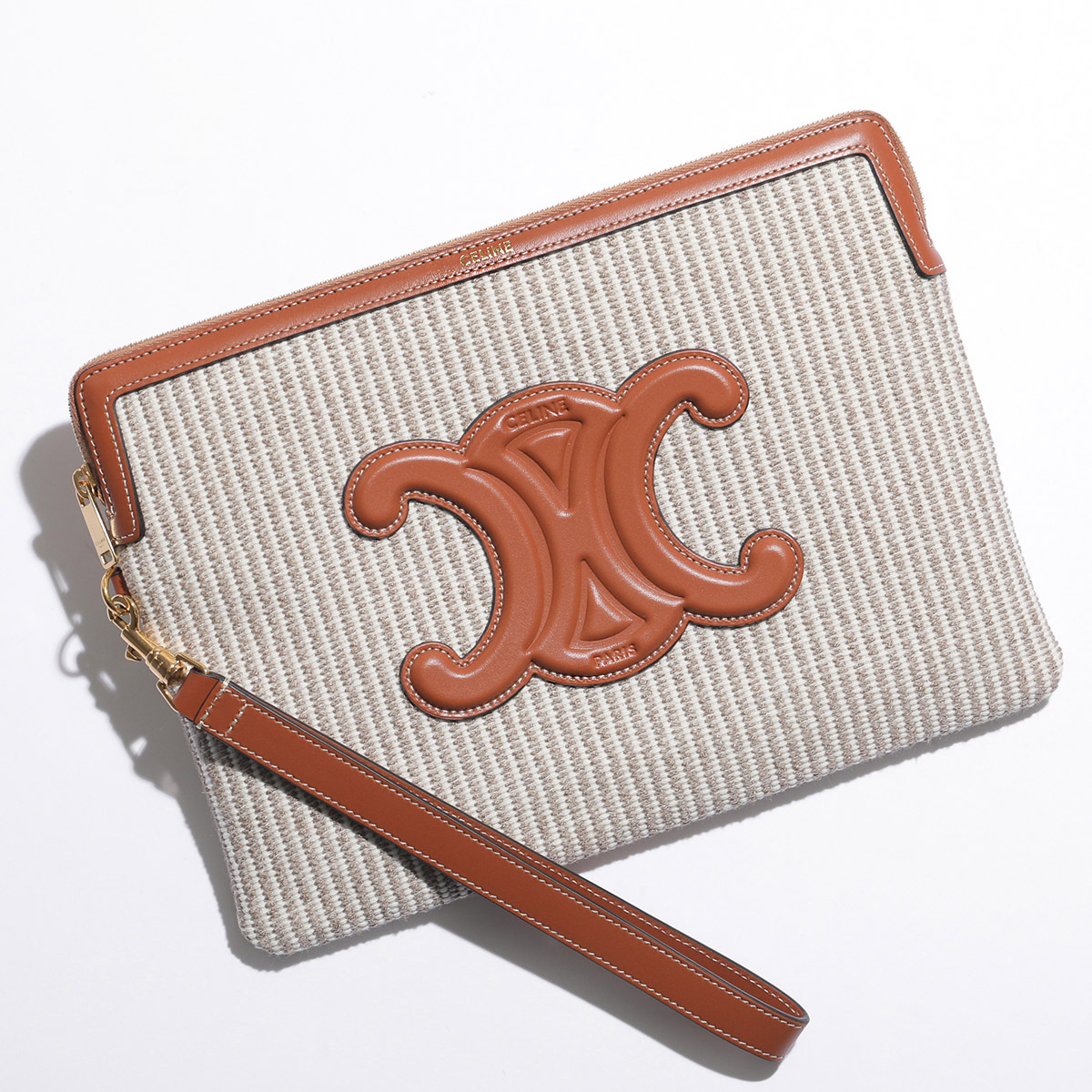 CELINE セリーヌ ストラップ付き クラッチバッグ 10J502FVE.02NT セリーヌ CELINE CELINE クラッチバッグ 10J502FAI ポーチ