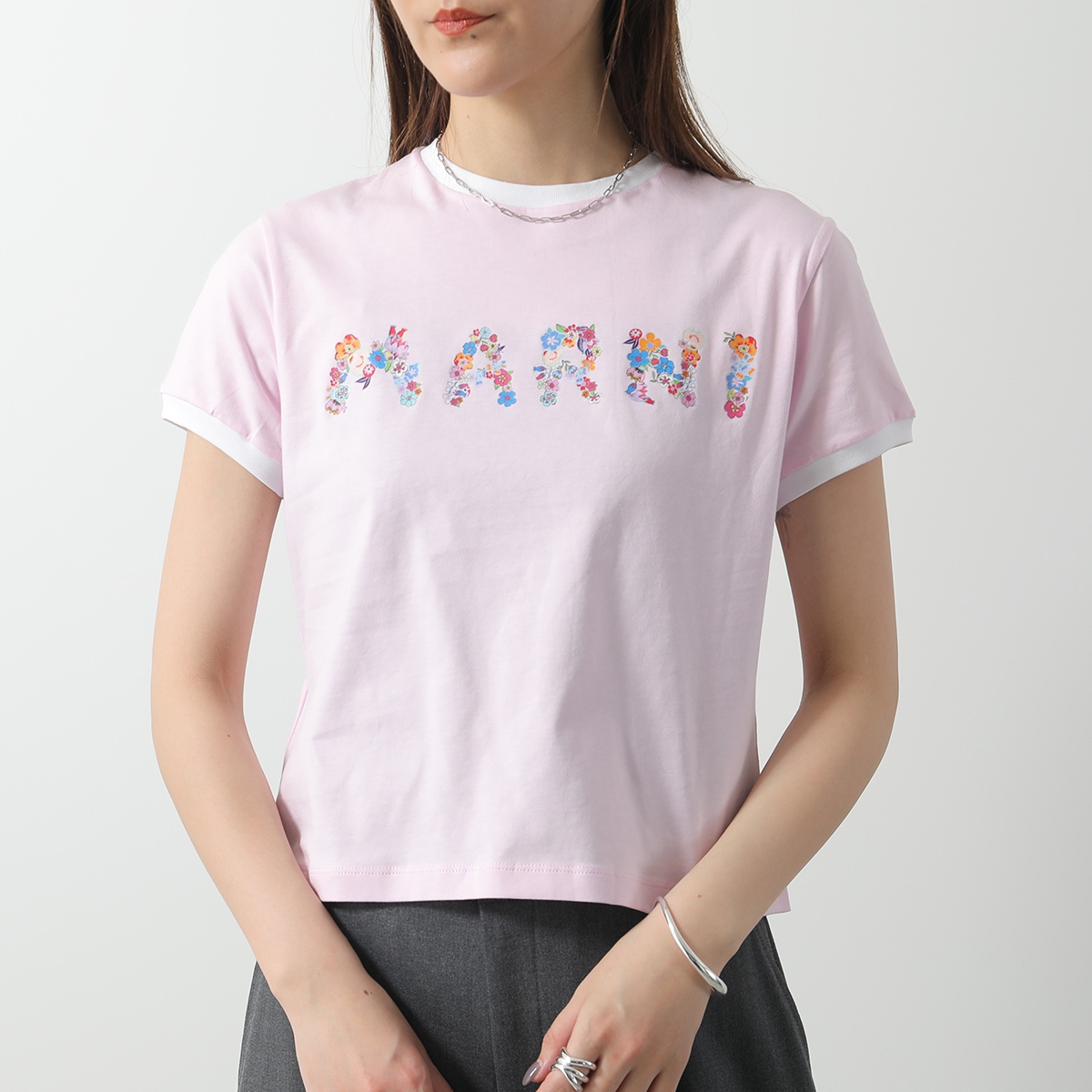 新品タグ付　マルニ　Tシャツ MARNI KIDS 14Y ピンク　9号 楽天市場】マルニ Tシャツ キッズ ロゴ 大人もOK レディース
