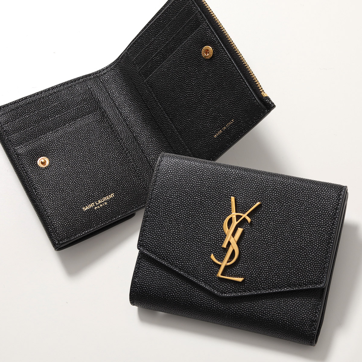 SAINT LAURENT サンローラン 二つ折り財布 UPTOWN アップタウン