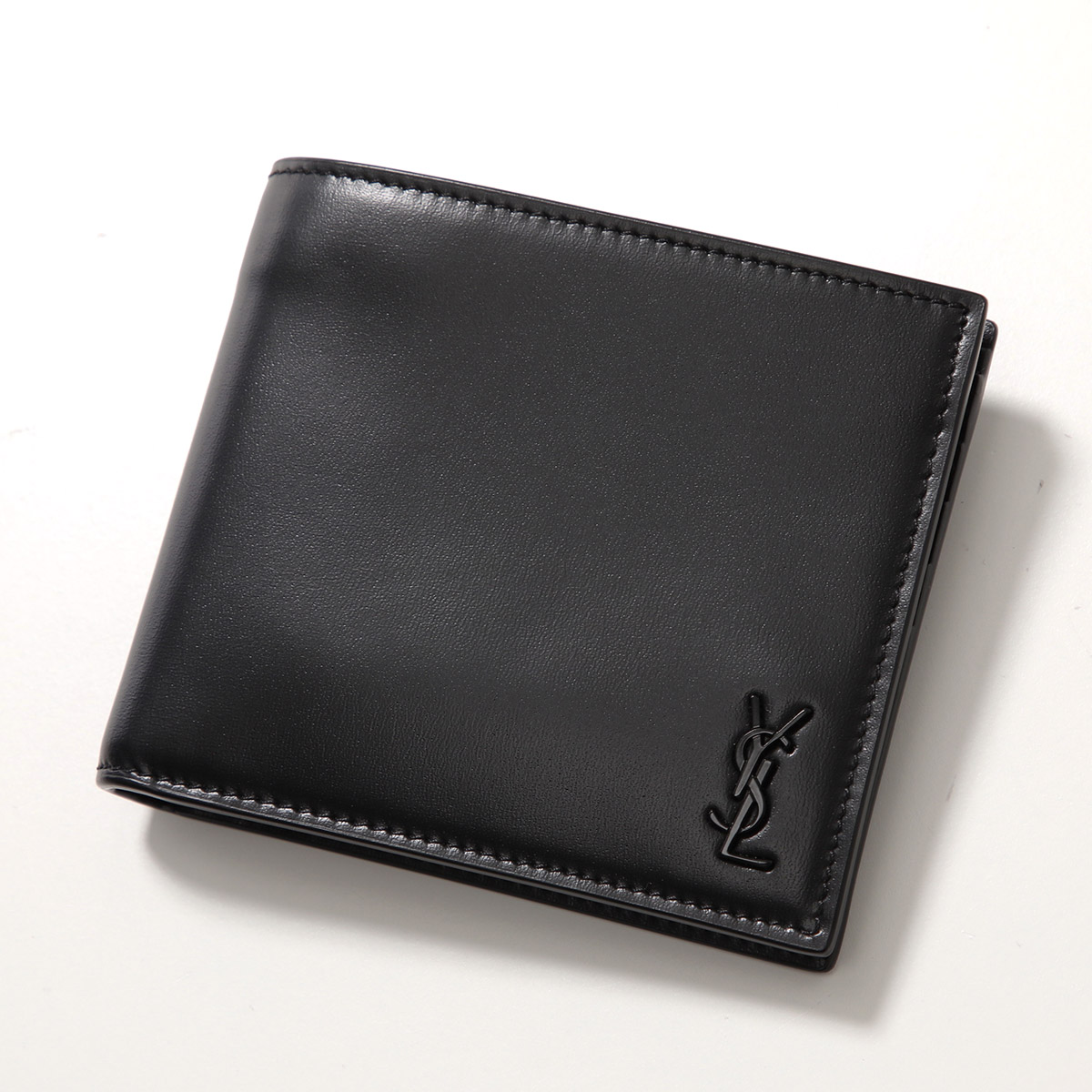 SAINT LAURENT サンローラン 二つ折り財布 607727 1JB0U メンズ