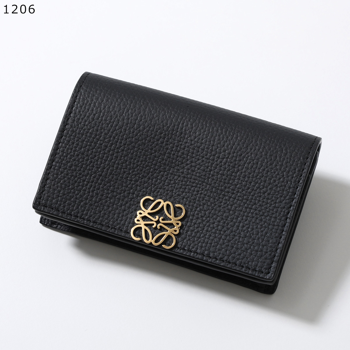 ロエベ　ラウンドファスナー　アナグラム　カードケース　小物入れ　ブラック　黒 ロエベ LOEWE アナグラム ラウンドファスナー コインケース カード