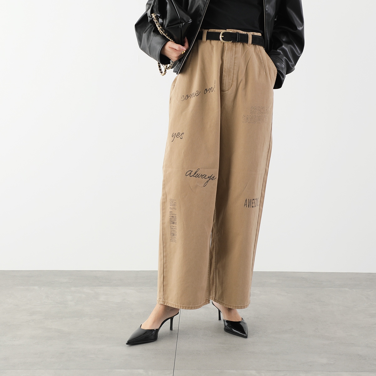 Le Melange（ル・メランジュ） チノパンツ 8523507 レディース