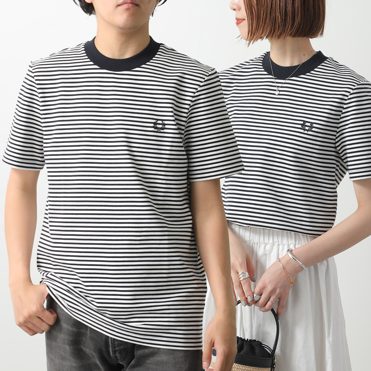 fred perry シャツ（柄：ストライプ）のおすすめ人気商品一覧