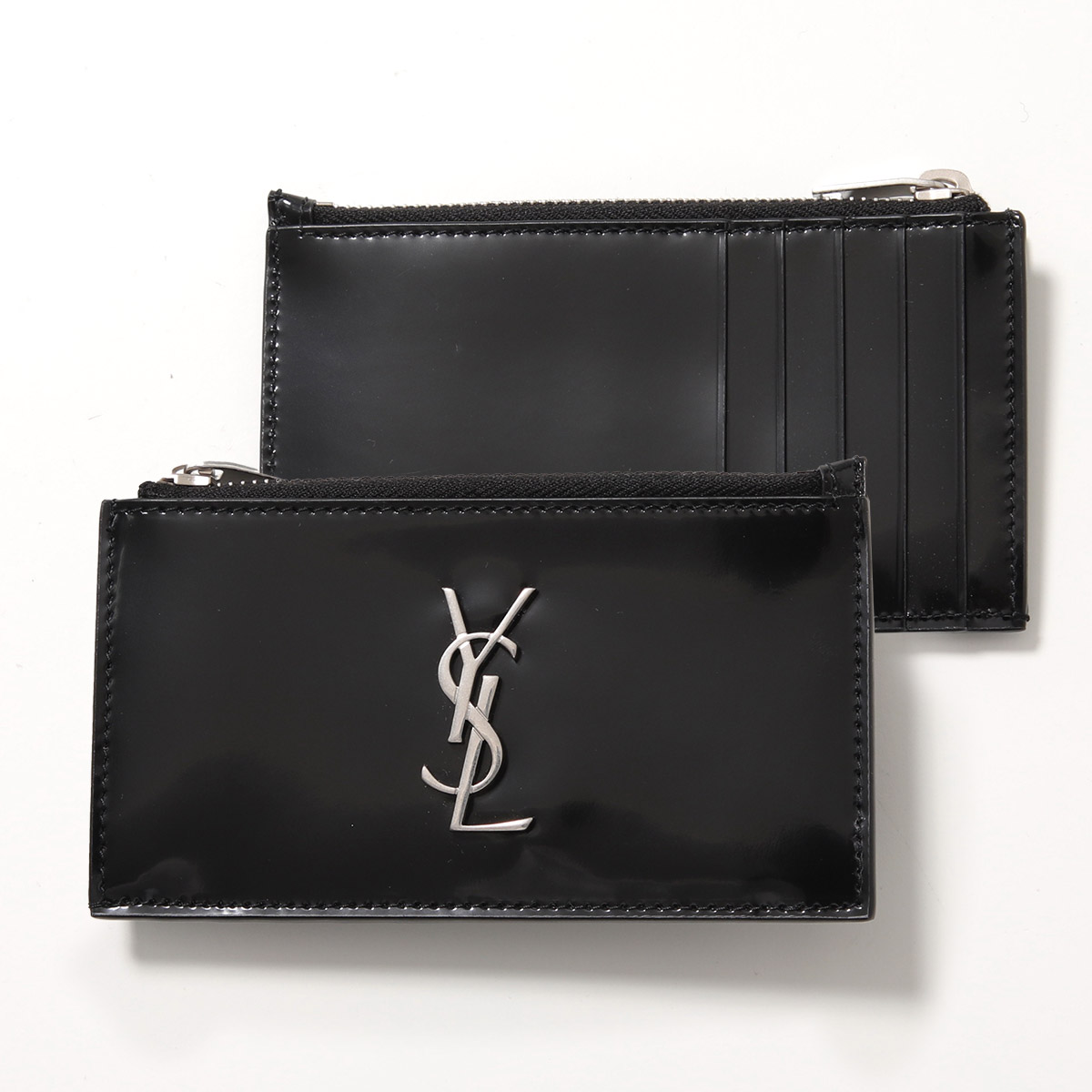 SAINT LAURENT コインケース 611558 AAB8O カサンドラロゴ SAINT LAURENT サンローラン コインケース 611558 AAB8O メンズ