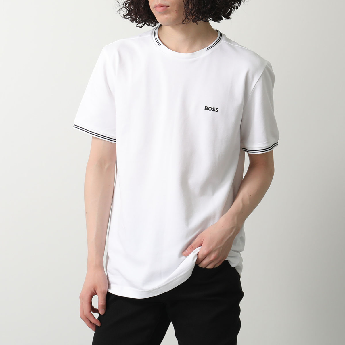 HUGO BOSS ヒューゴボス Tシャツ 50521245 メンズ 半袖 ライン