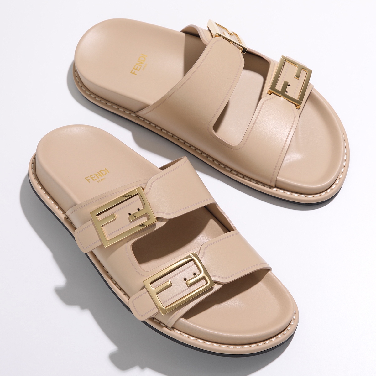 フェンディ FENDI パンプス 靴 シューズ メッシュ レザー
