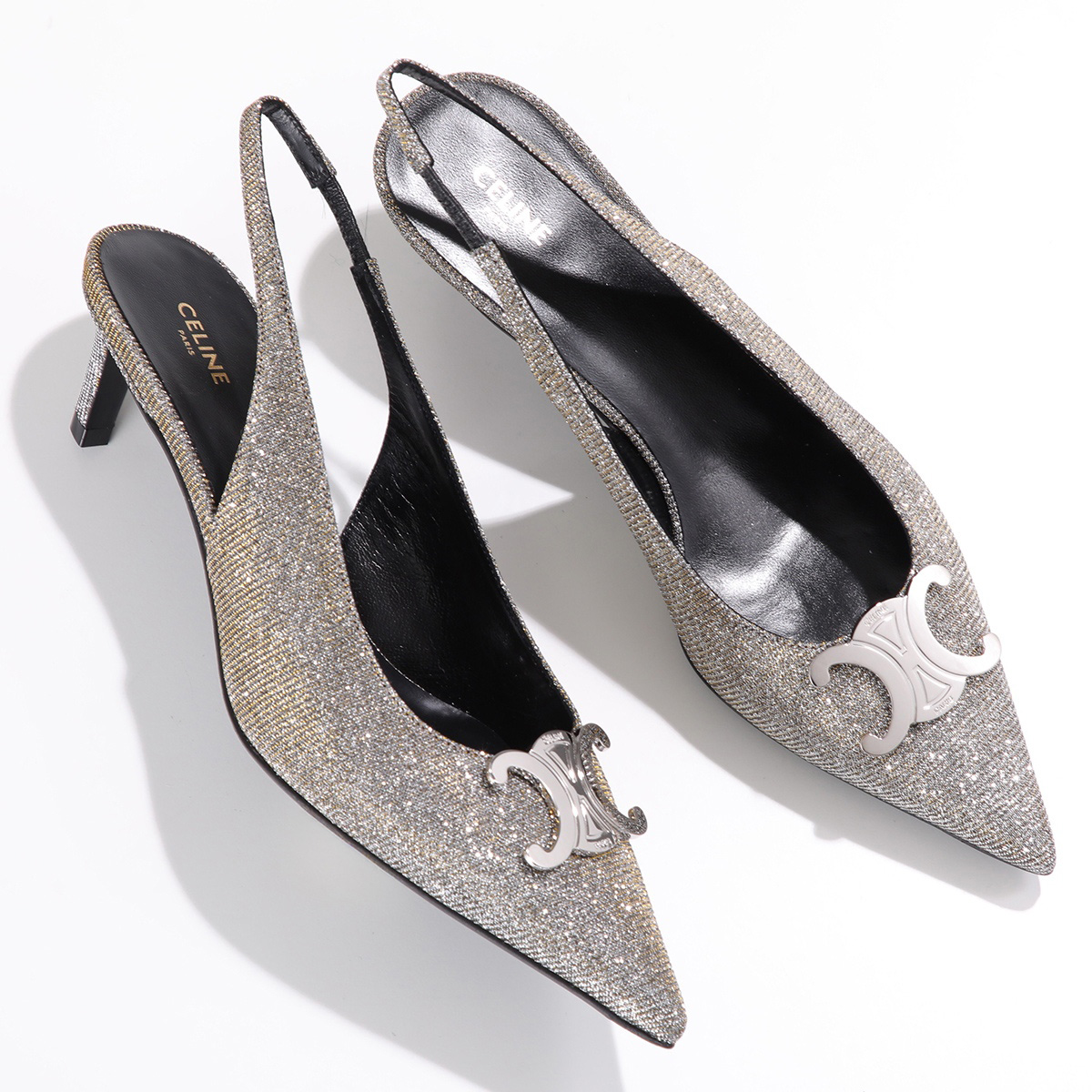 あ*マ様 セリーヌ CELINE トリオンフ パンプス ヒール CELINE セリーヌ パンプス ALMA TRIOMPHE アルマ トリオンフ
