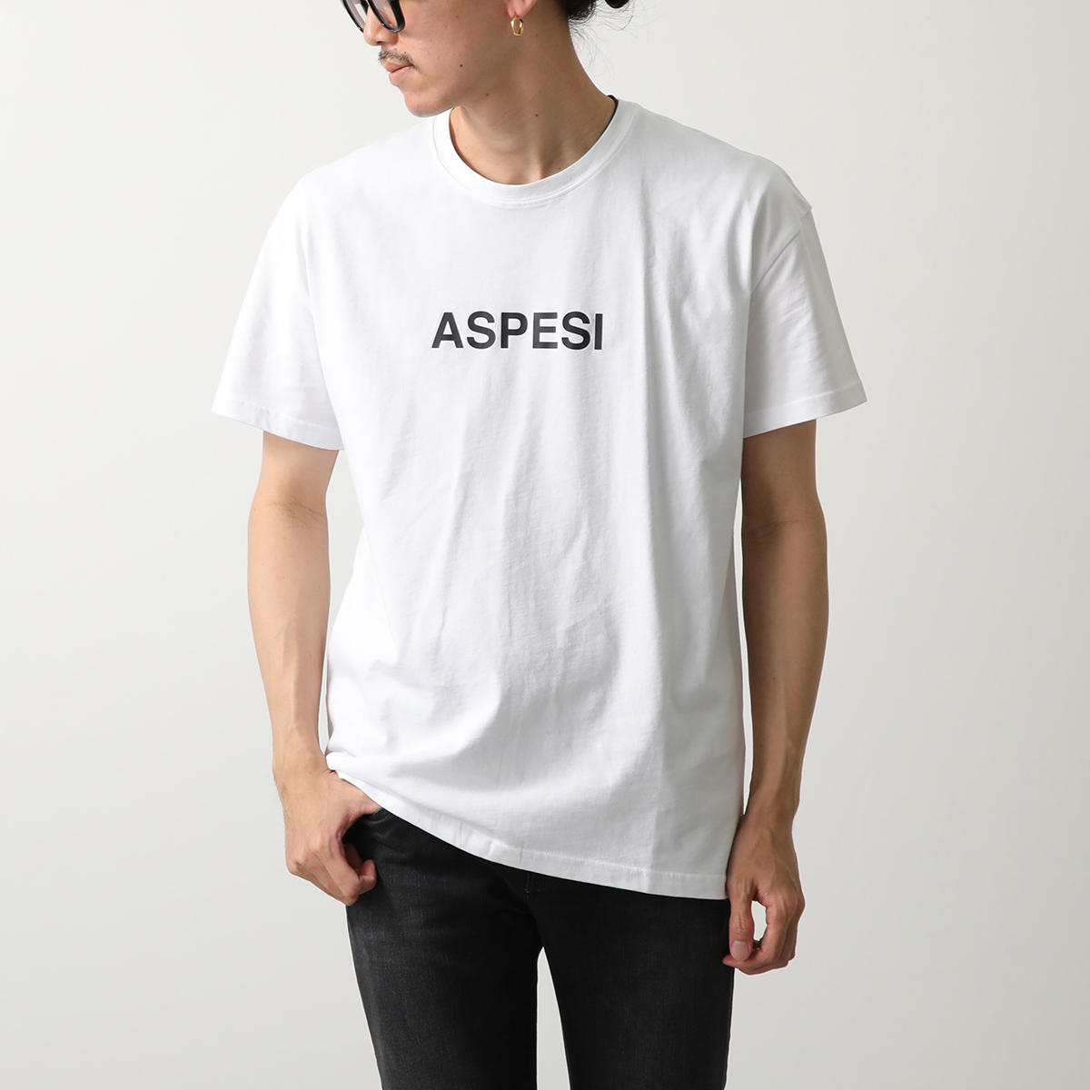 ASPESI ベーシックTシャツ ASPESI アスペジ Tシャツ BASIC 2 ASP1MTS02 メンズ 半袖