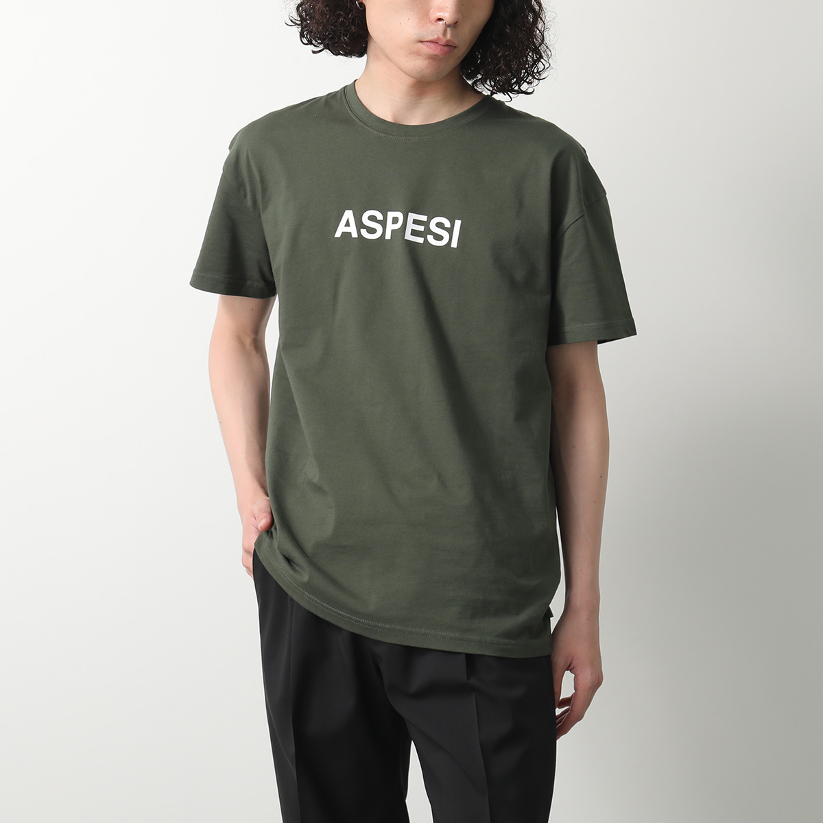 ASPESI ベーシックTシャツ ASPESI アスペジ Tシャツ BASIC 2 ASP1MTS02 メンズ 半袖