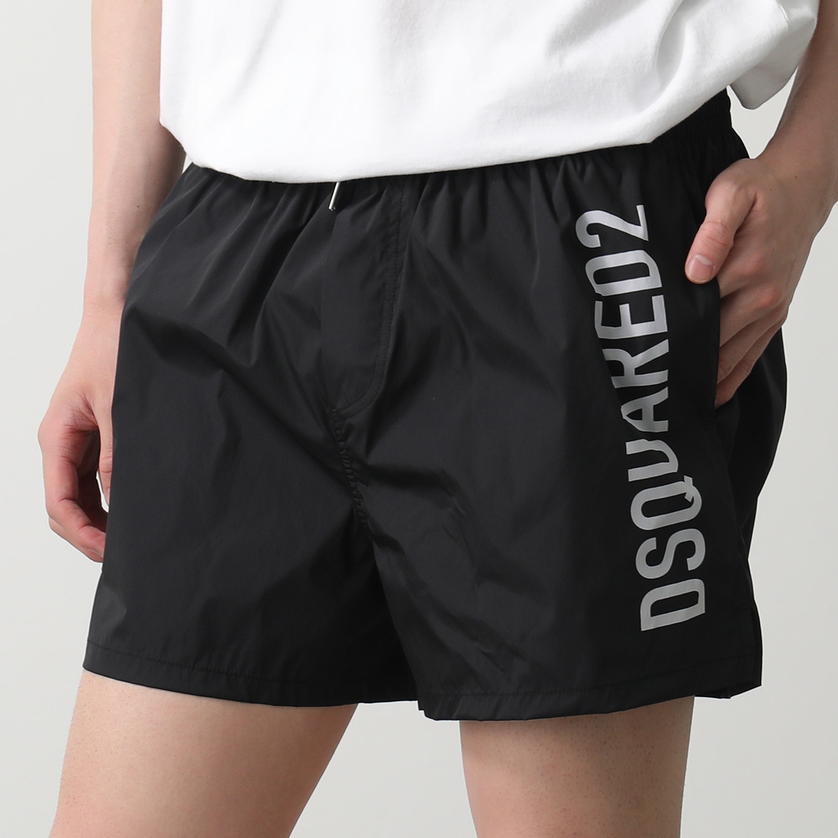 【送料無料ライン/39ショップ】 ディースクエアード DSQUARED2 スイムウェア MIDI BOXER 水着・ラッシュガード