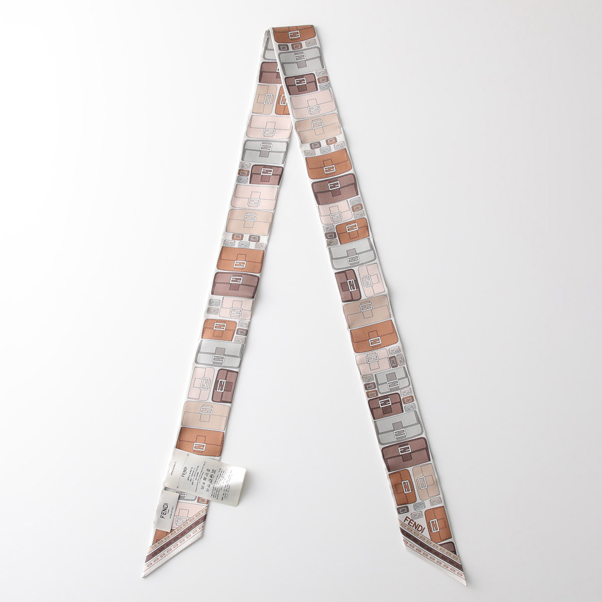 FENDI フェンディ スカーフ WRAPPY BAGUETTE ラッピー バンドゥ