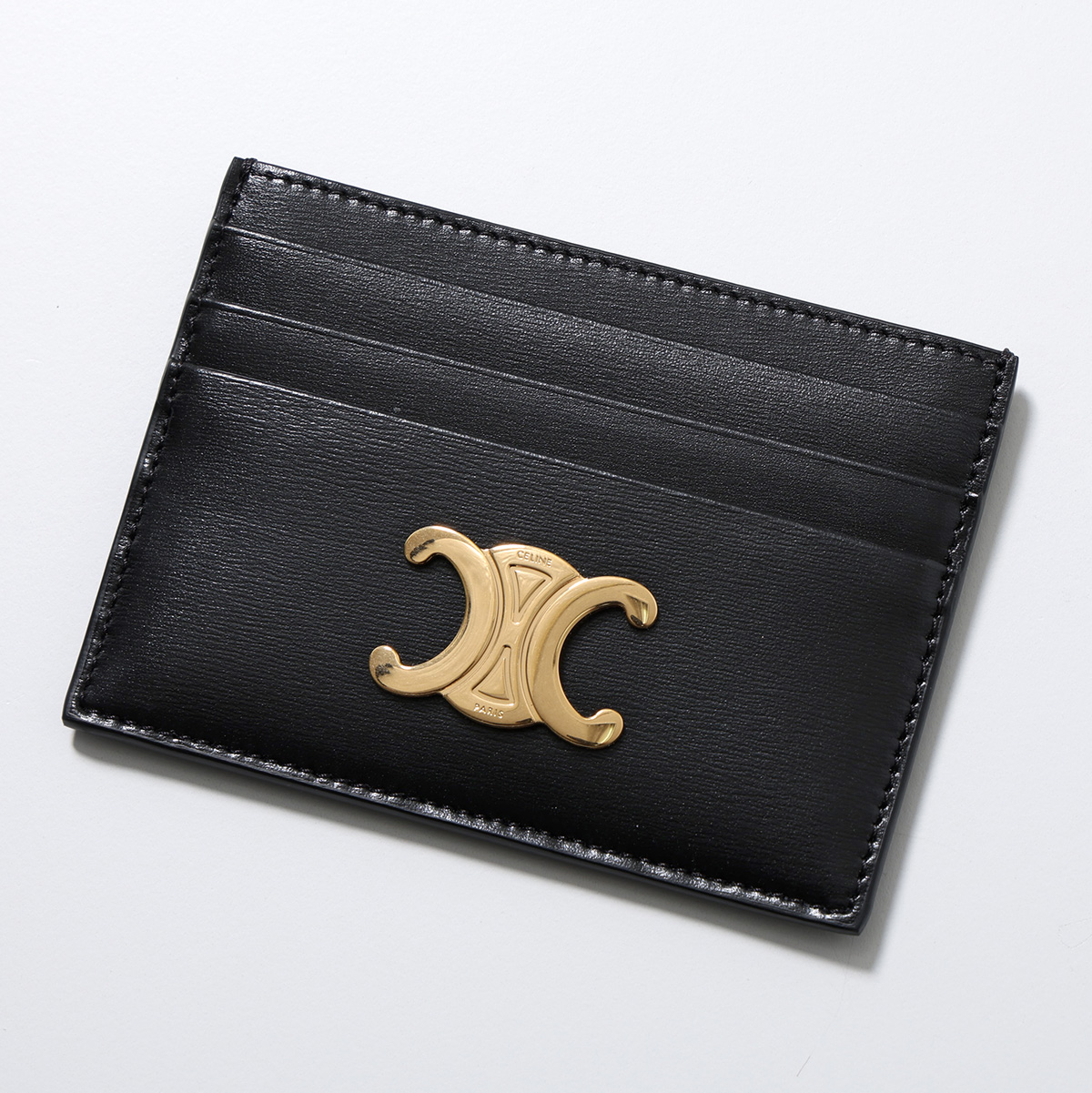 セリーヌ　カードケース CELINE】セリーヌ クロコダイル型押し ミニ財布 カードケース