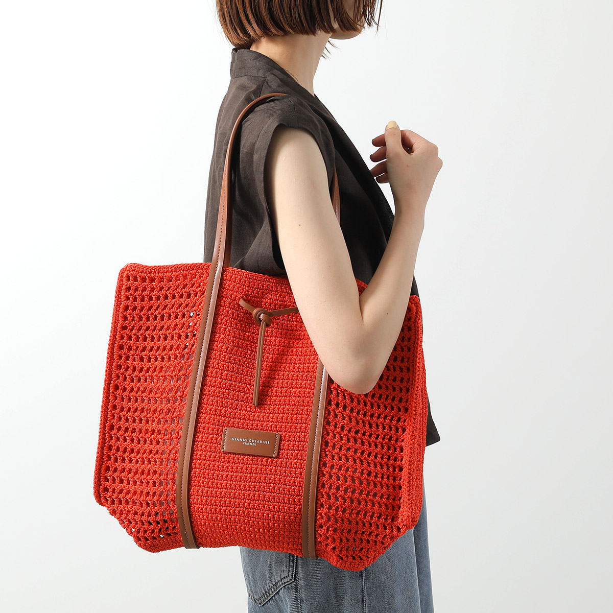 GIANNI CHIARINI ジャンニキアリーニ トートバッグ VICTORIA L