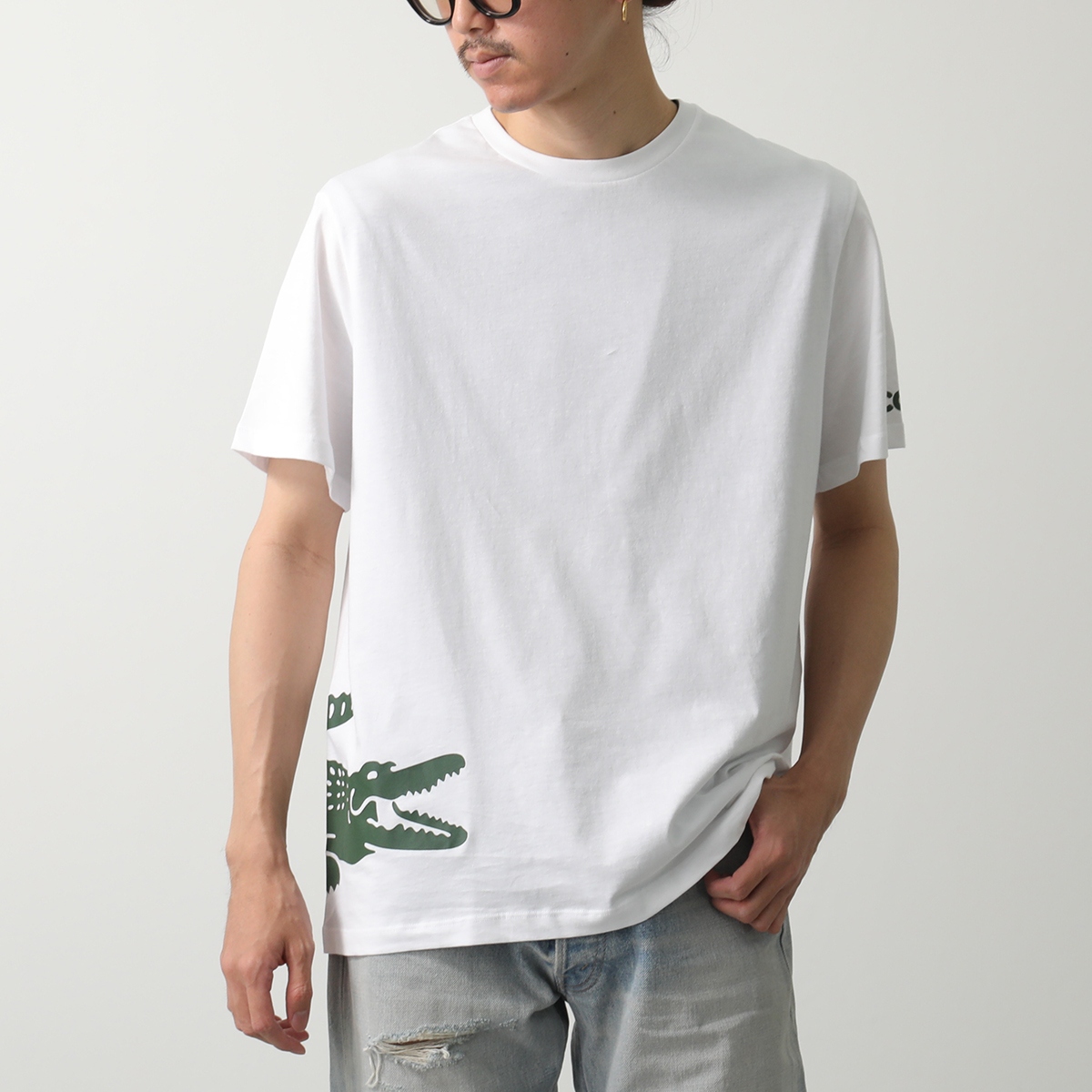 LACOSTE（ラコステ） Tシャツ TH9459 メンズ 半袖 カットソー コットン 