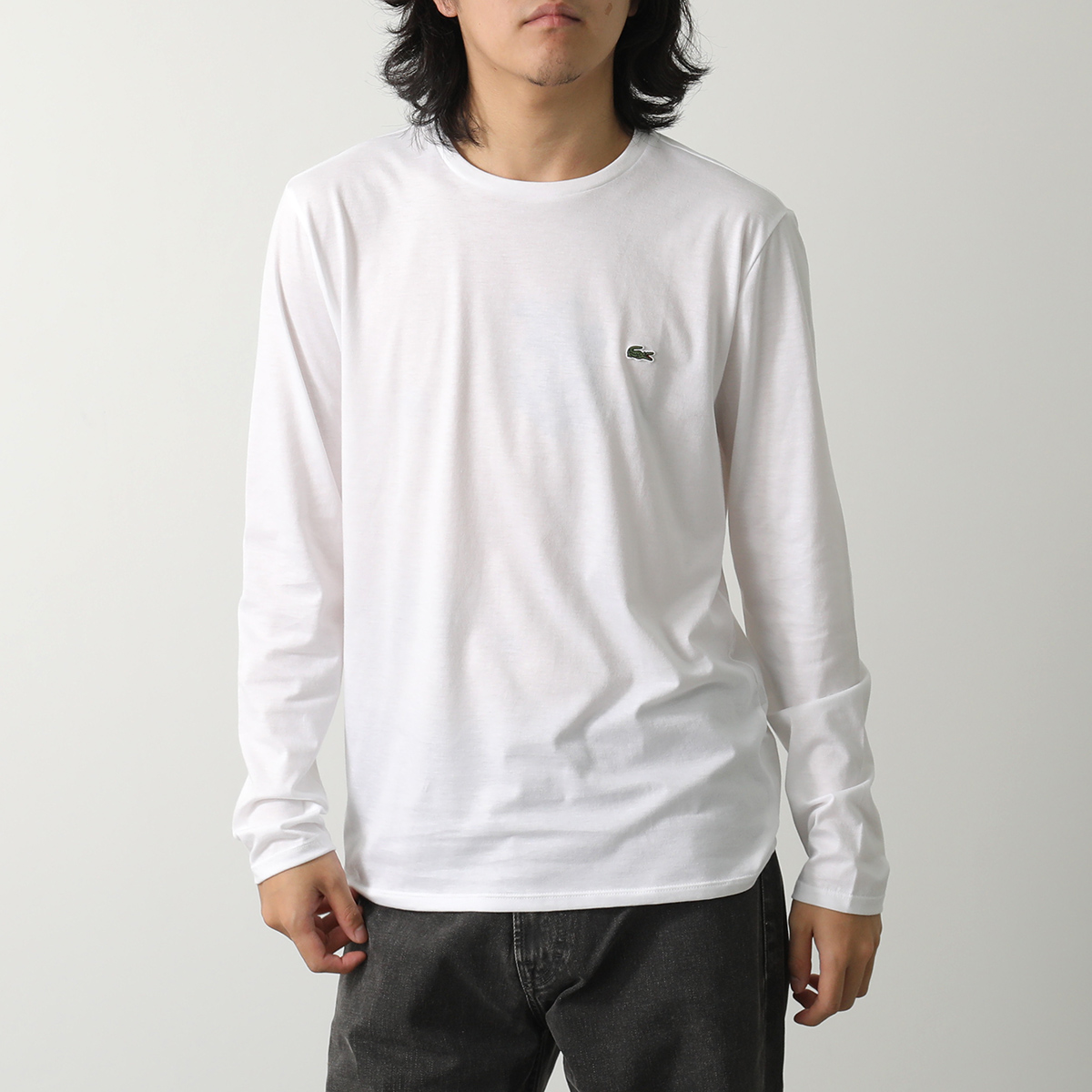 LACOSTE Tシャツ TH6712 長袖 カットソー ロンT LACOSTE ラコステ Tシャツ TH6712 メンズ 長袖 カットソー