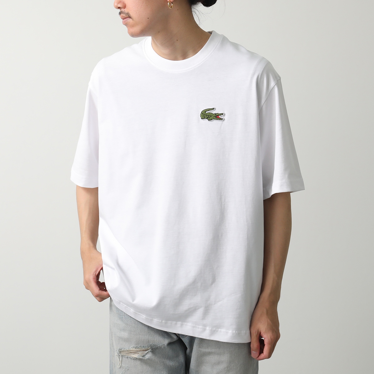 Tシャツ・カットソー LACOSTE Men T Shirts TH2745 1 White 楽天市場】ラコステ LACOSTE Tシャツ 半袖 メンズ TH2745