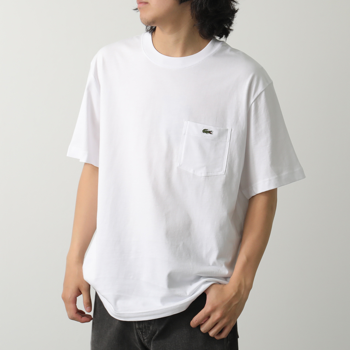 LACOSTE ラコステ Tシャツ TH2827 メンズ 半袖 カットソー 胸