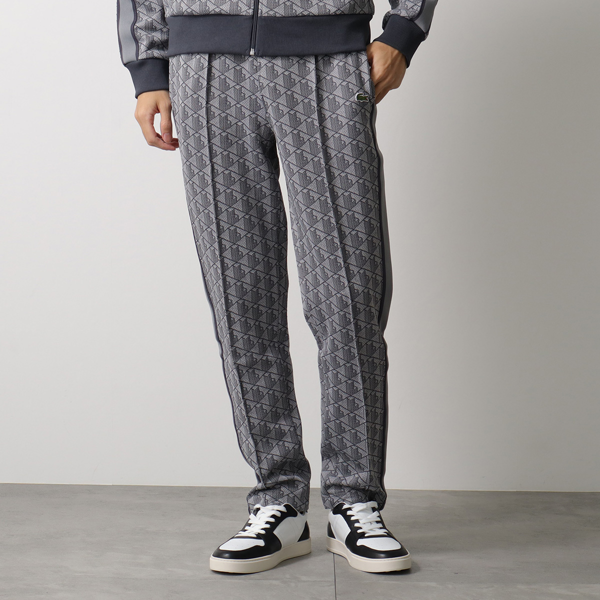 LACOSTE（ラコステ） トラックパンツ XH1440 メンズ サイドテーピング