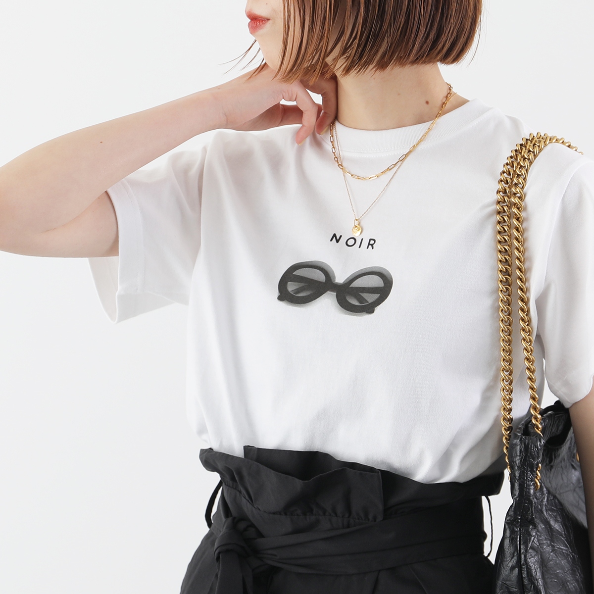 ANGE IN DISGUISE アンジインディスガイズ Tシャツ MARRON