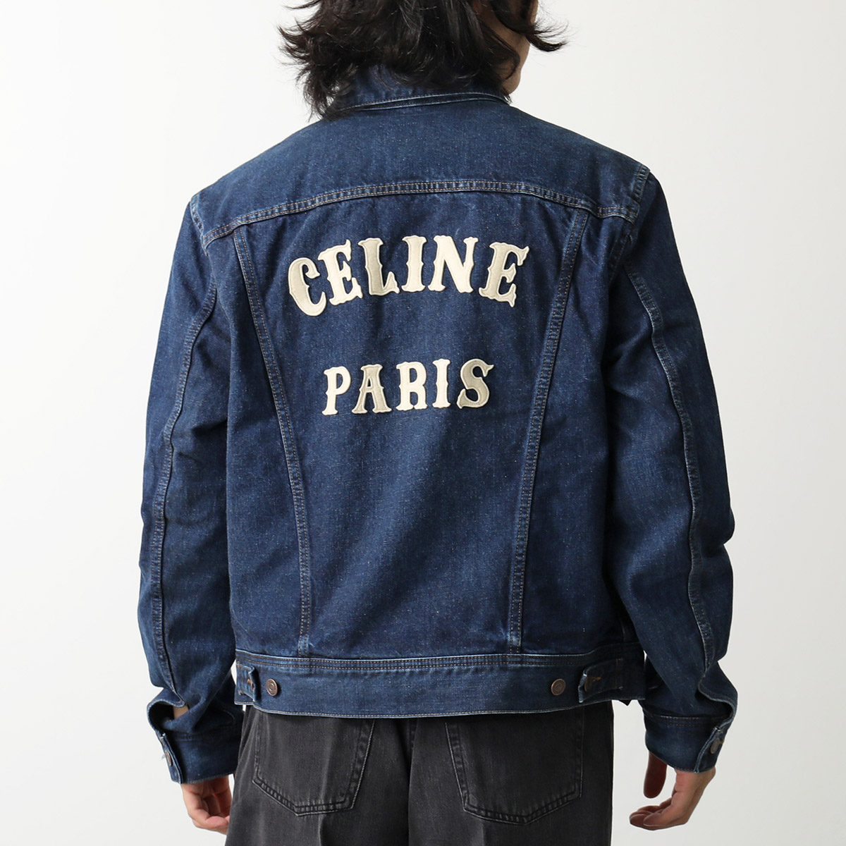 CELINE セリーヌ デニムジャケット RV0DX789D.CBF8 メンズ