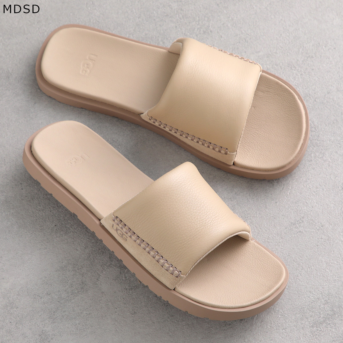 履き心地◎【UGG】カジュアル レザーサンダル SEASIDE SLIDE 履き心地◎【UGG】カジュアル レザーサンダル SEASIDE SLIDE