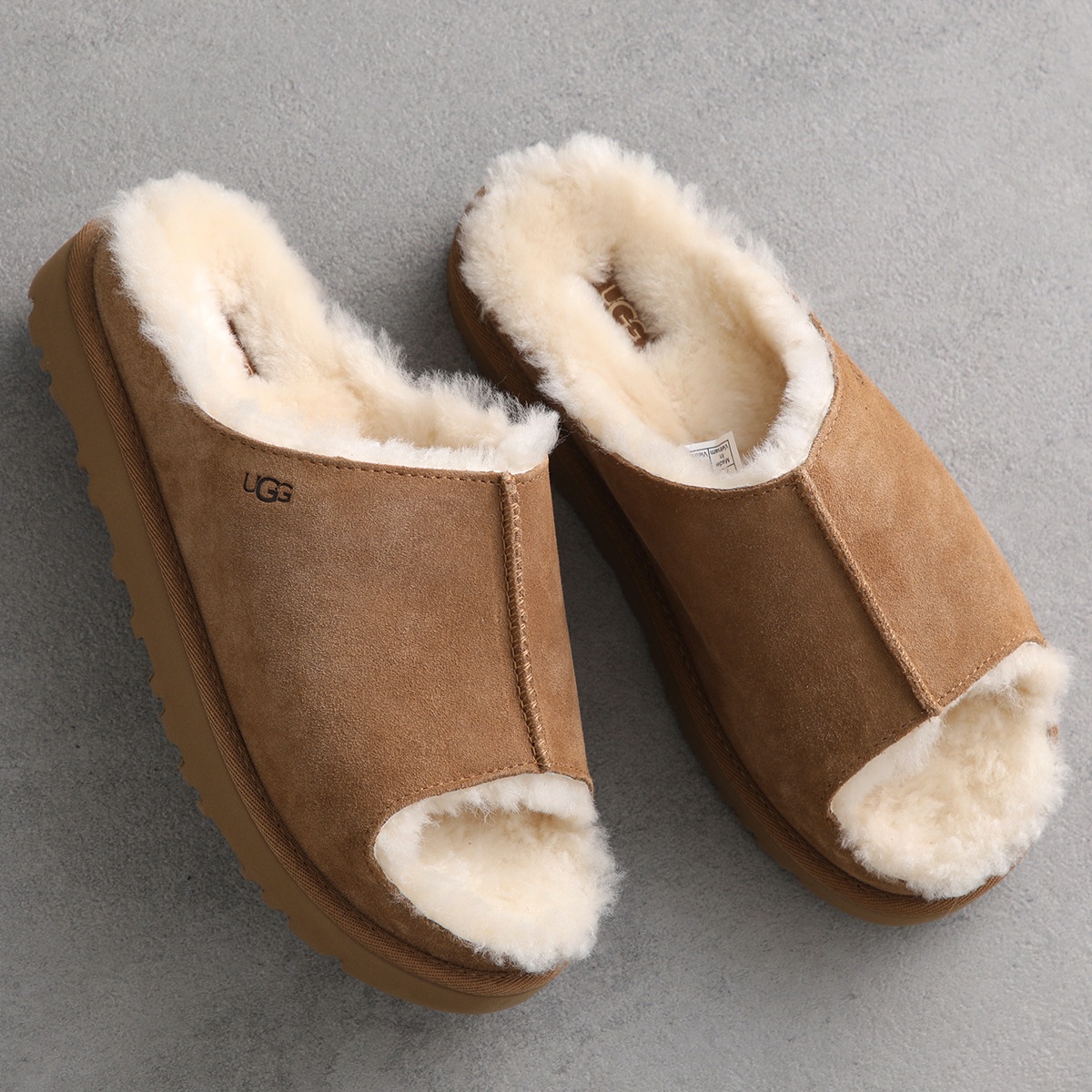 UGG サンダル GREENPORT SLIDE 1167610 シープスキン ボア UGG® Greenport Slide for Women | UGG®