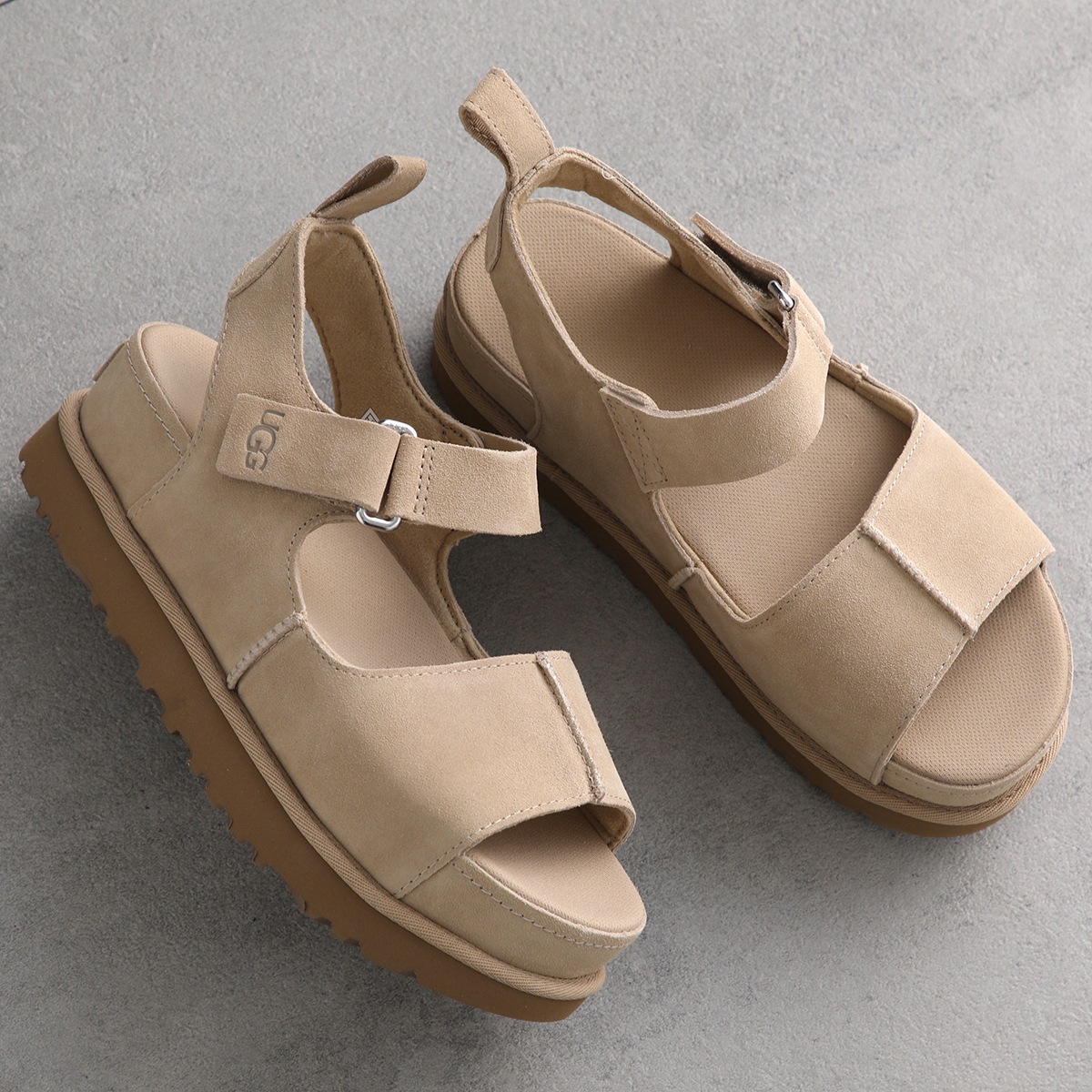 UGG サンダル GOLDENSTAR HI 1167356 厚底 アグ UGG ゴールデンスター ハイ 1167356 サンダル 2カラー │Z