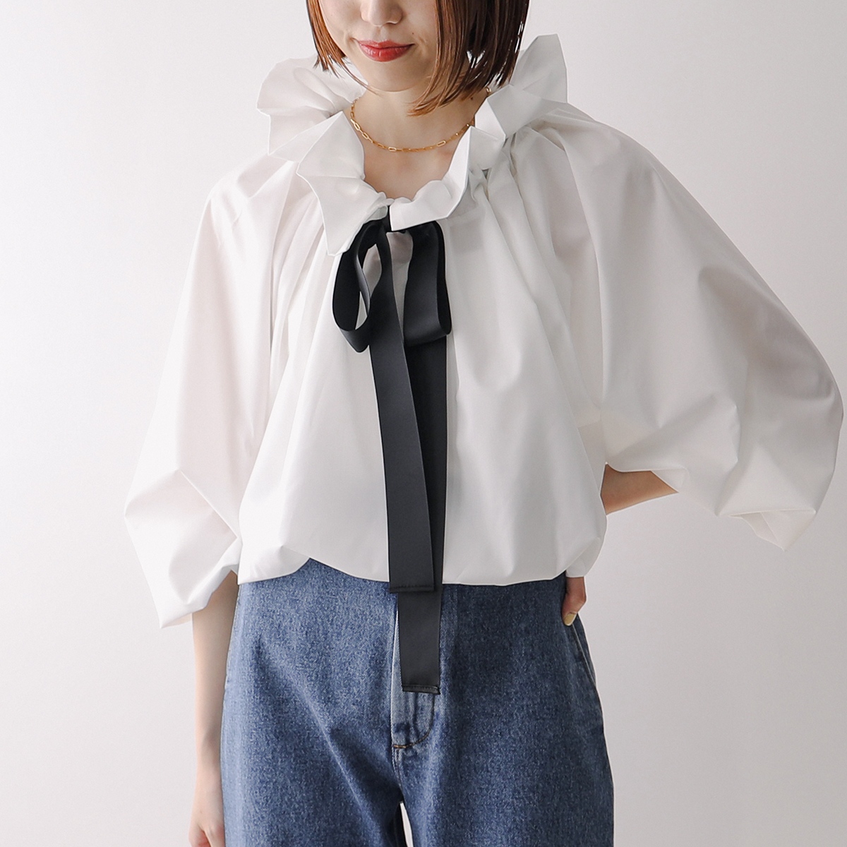 PICCIN ピッチン ブラウス 144610 レディース シャツ ビッグ