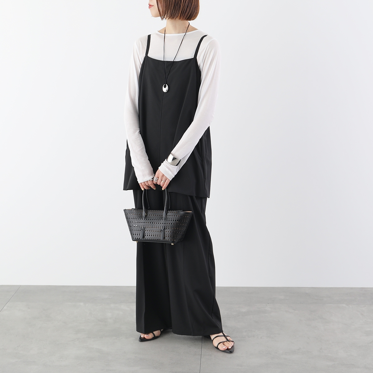 CHIGNON シニヨン サロペット 3753-346MK レディース